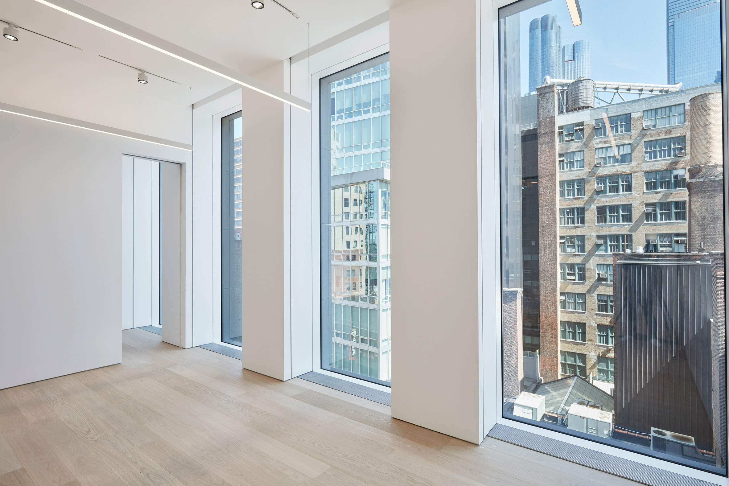 纽约 Pace 画廊新总部,火山石与玻璃的现代艺术空间-21