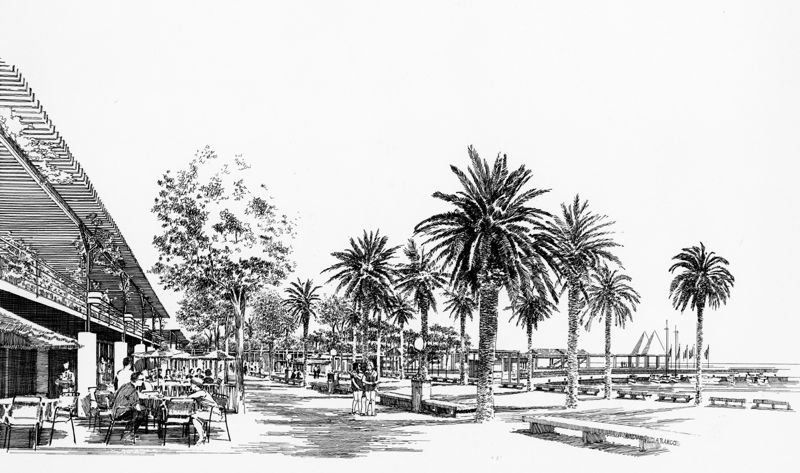 巴塞罗那奥运村及奥林匹克港规划方案丨西班牙巴塞罗那-19