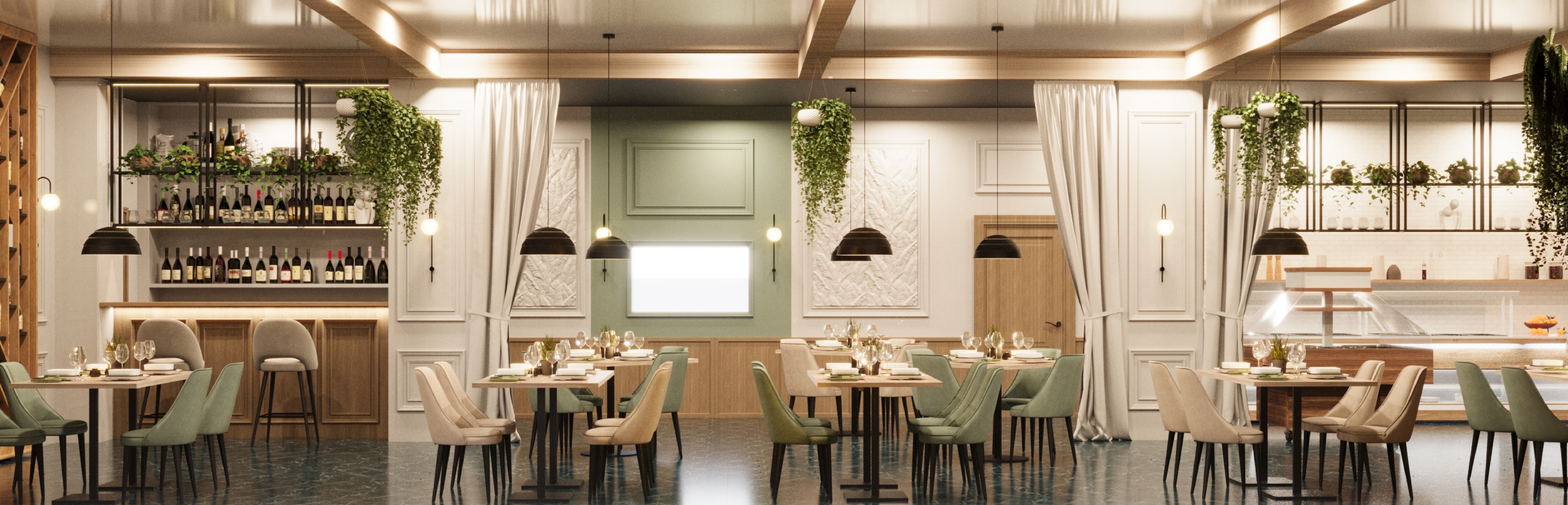 Редизайн ресторана при отеле 4*-3