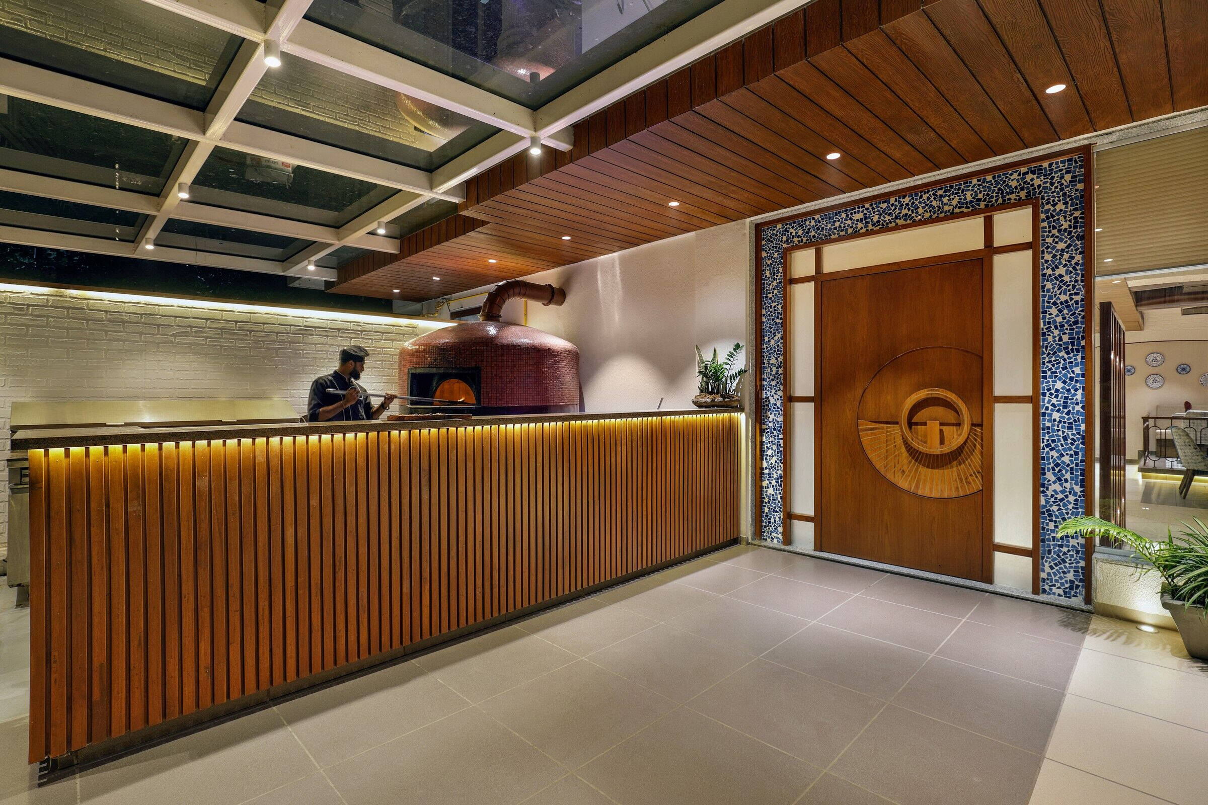 印度简约风格餐厅设计丨MATAI Associates-19