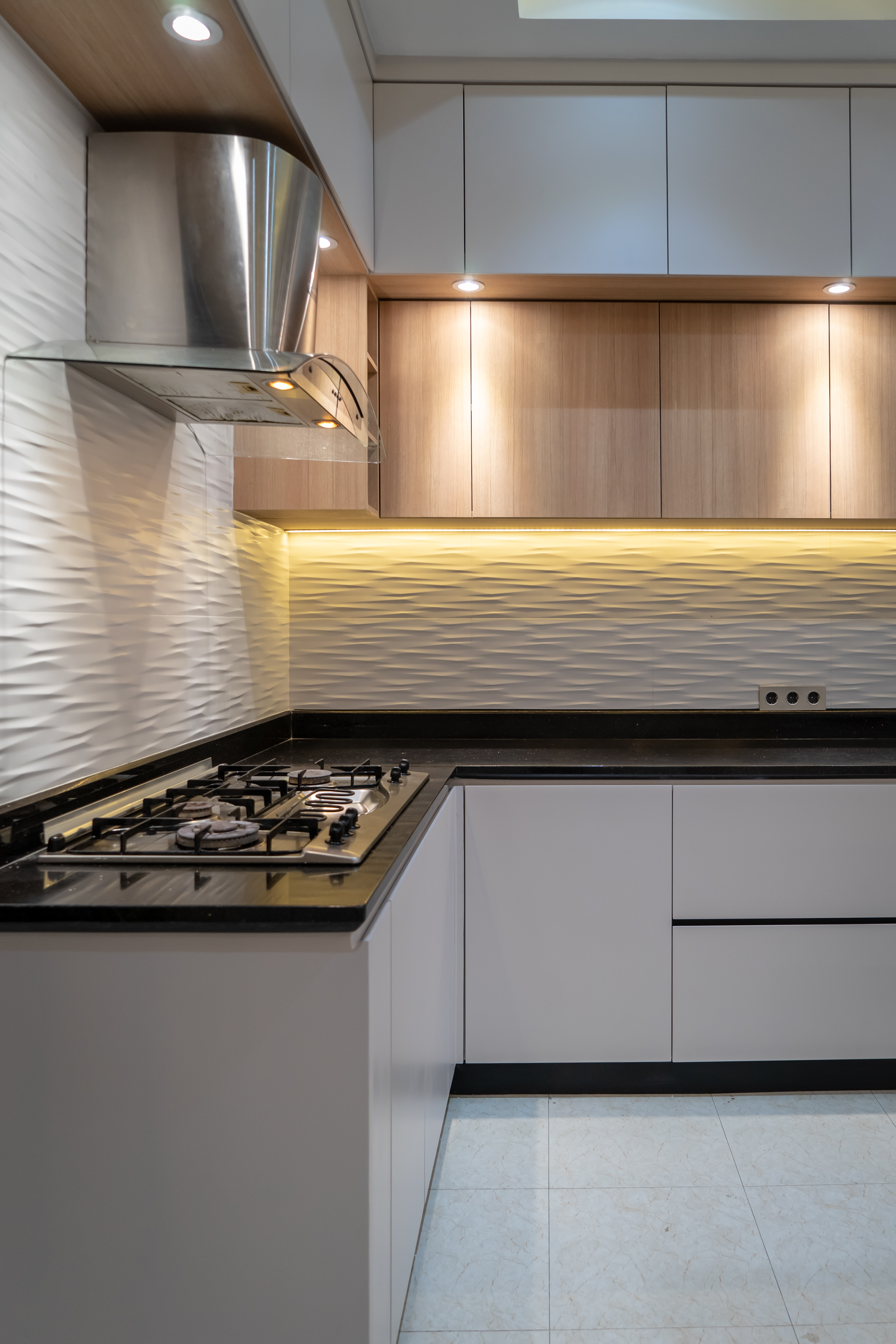 Monochromatic Kitchen-7