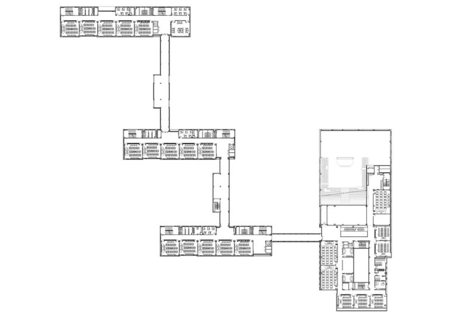 咸阳渭城中学迁址新建项目建筑设计丨中国咸阳丨清华大学建筑设计研究院有限公司-134