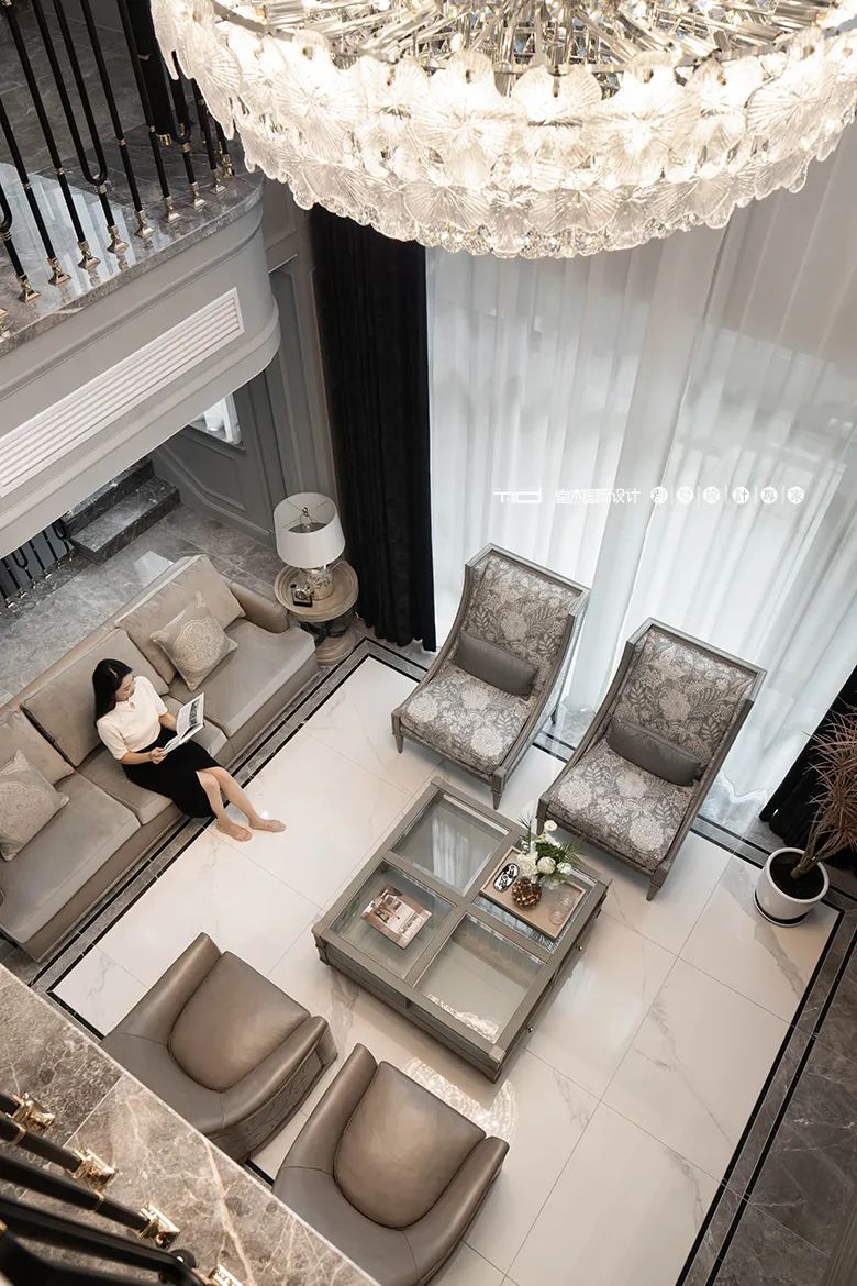 《云栖》欧式轻奢别墅设计丨范秦丽-14