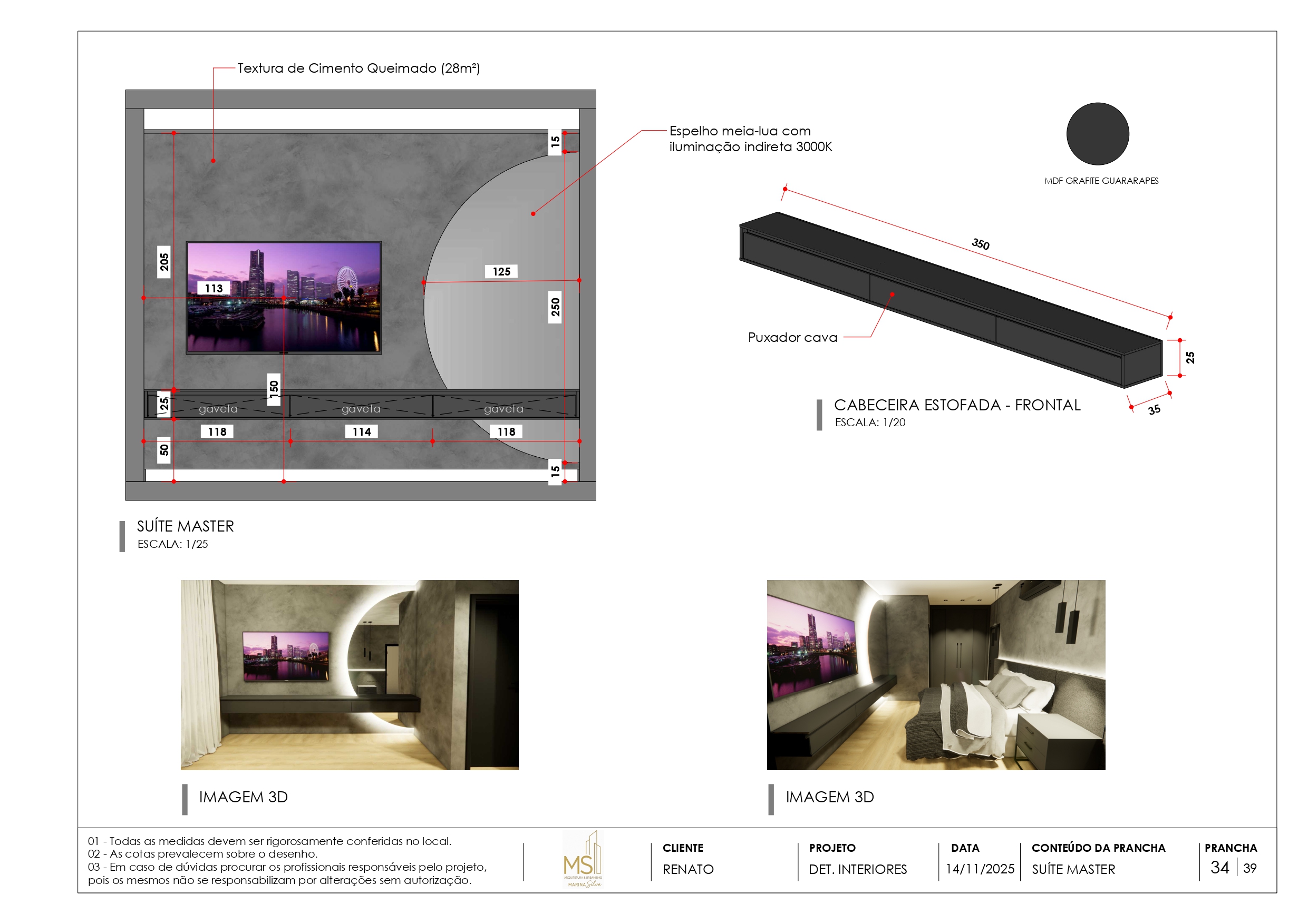 DETALHAMENTO DE INTERIORES CASA R-32