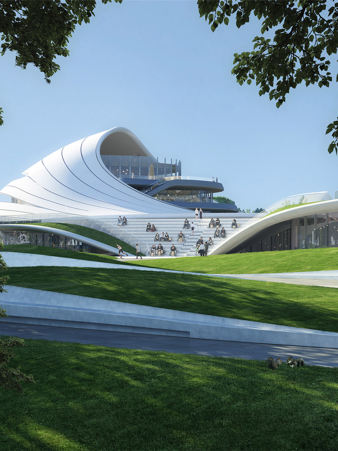 嘉兴市民中心丨中国嘉兴丨MAD建筑事务所-8