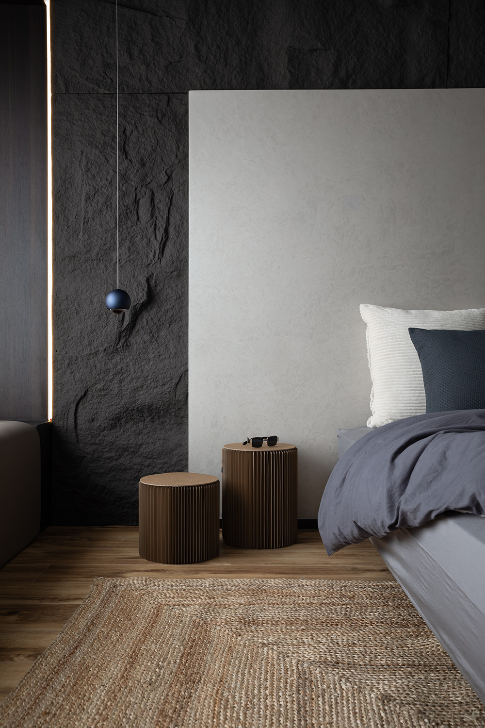 行走的墨线 · 极简黑白的至简之家丨中国重庆丨SIM 简线建筑,森也空间设计-57