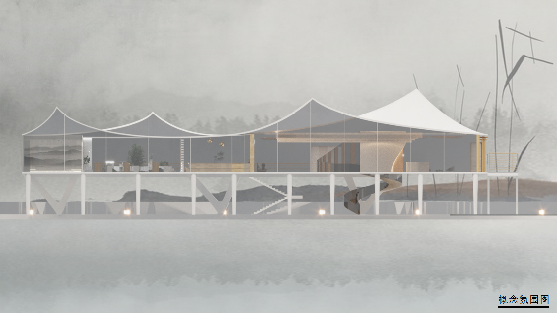 乡村活动中心空间设计 毕业设计-3