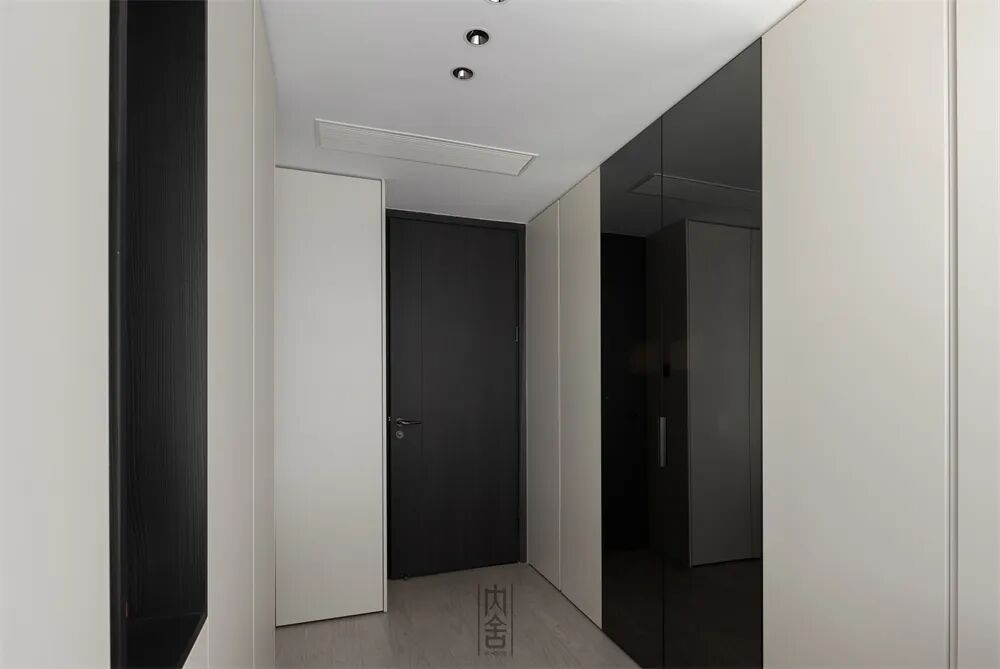 内舍软装丨125㎡现代风四室改两室，放大视野，实现储物自由！-38