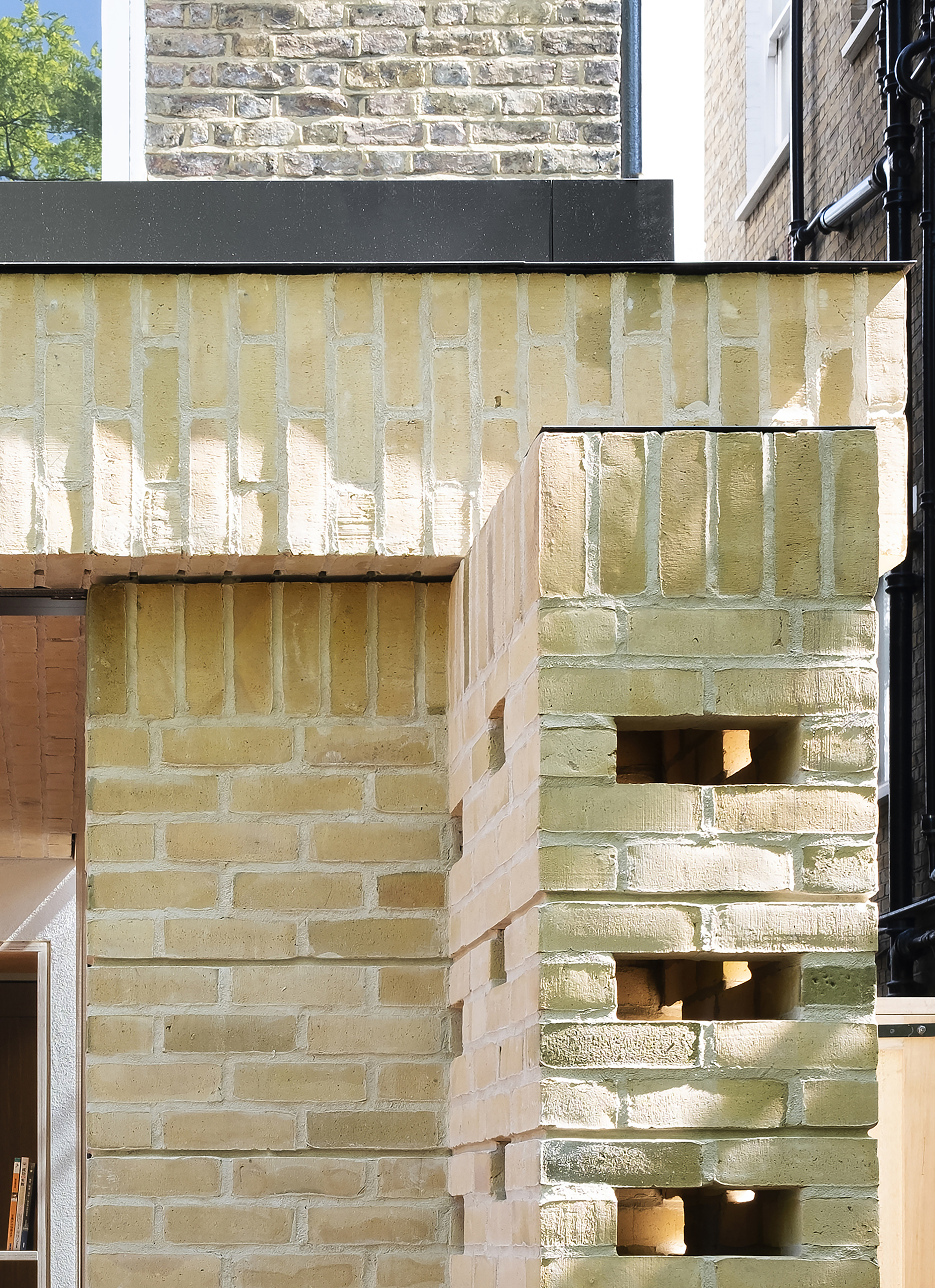 伦敦绿意盎然公寓扩建，红砖绿意打造室内外一体化生活-11