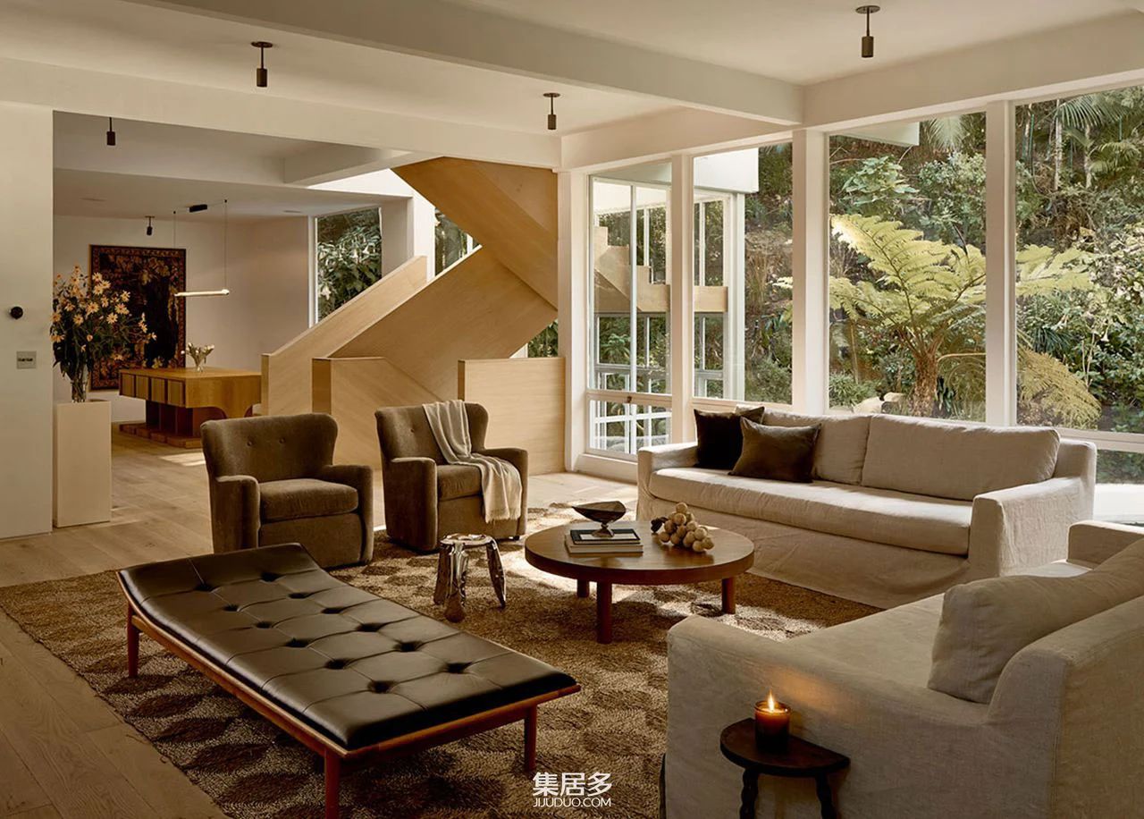 洛杉矶现代住宅 | 光影与自然的完美融合-0