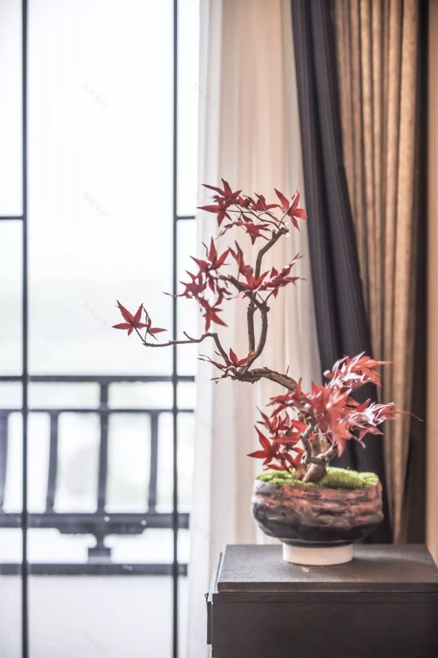 德清蓝城观云小镇 Y 户型样板房 | 新旧融合的中式美学空间-29