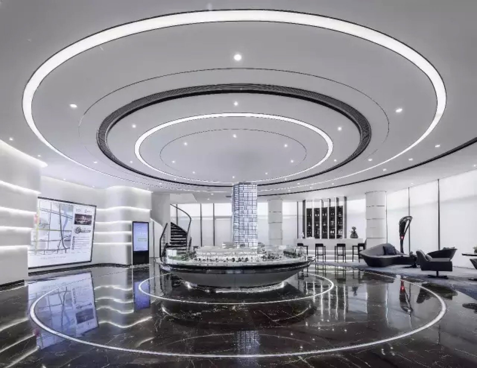 郑州建业凯旋广场售楼处  集艾设计-6