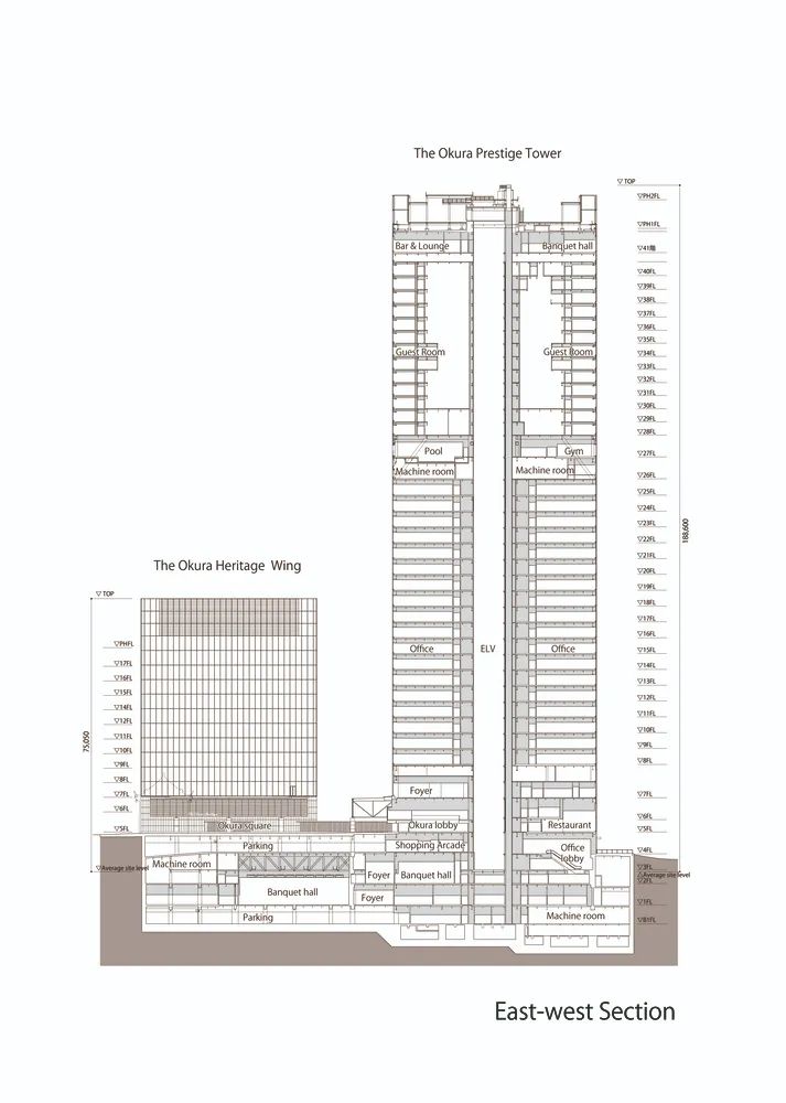 大仓东京酒店丨日本东京丨大成建设-76