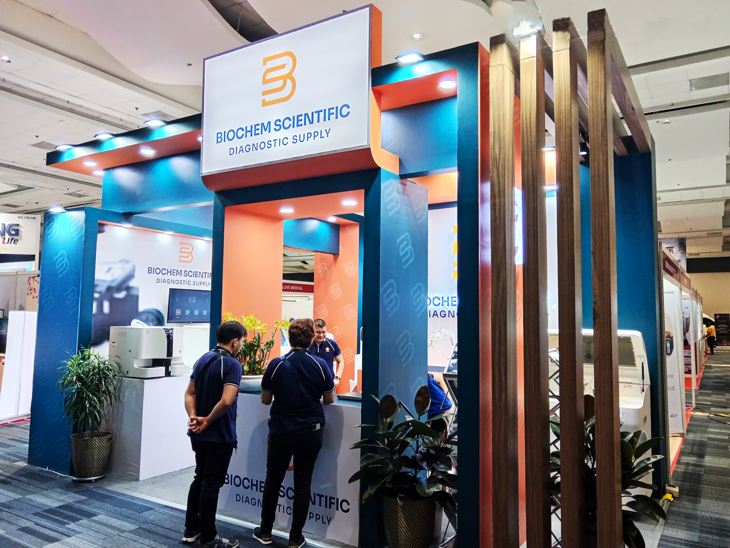 BIOCHEM SCIENTIFIC - Exhibition Booth with Awards-0