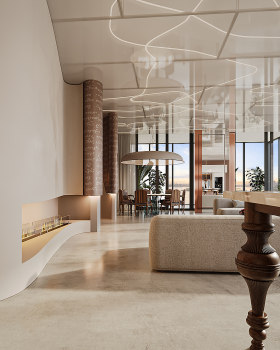 Miami Apartment 室内设计可视化丨美国