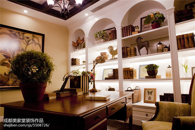 牧马山240平米地中海风格装修设计案例丨成都美家堂装饰工程有限公司-15