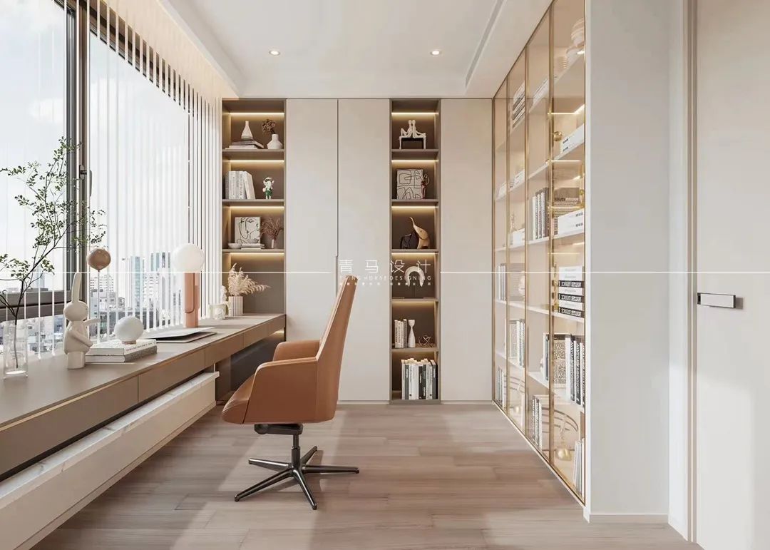 龙湖景粼天序现代别墅设计丨青马别墅空间设计-40