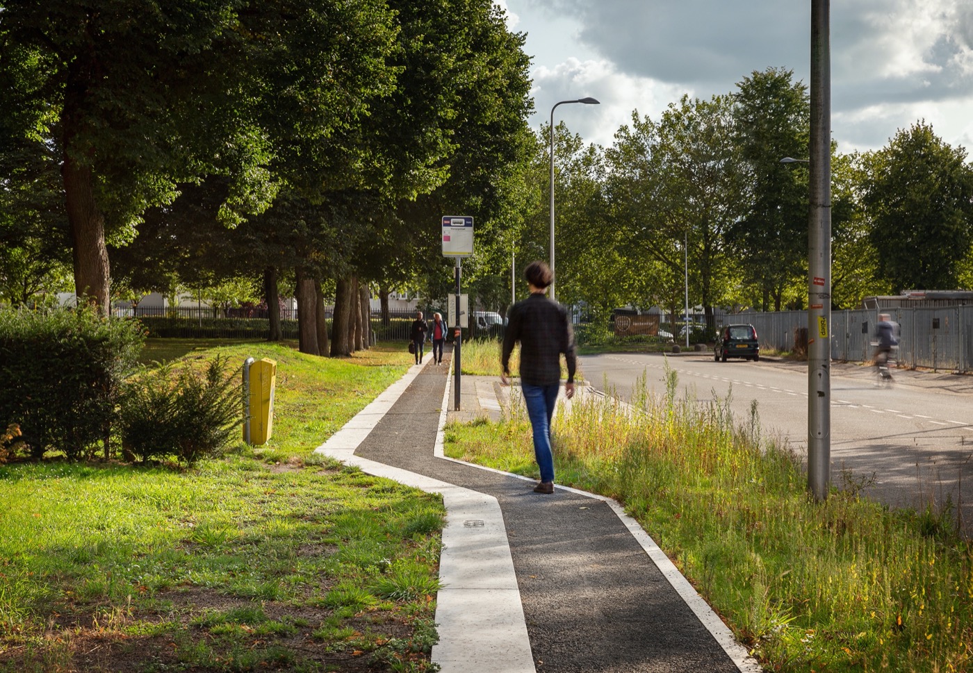 荷兰乌特勒支 Werkspoorpad 步行路径设计丨Flux landscape architecture-10