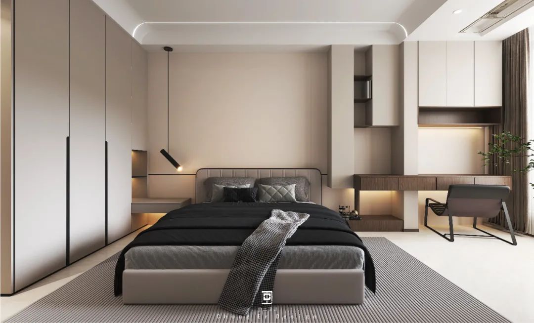 绿谷·云山墅 · 新中式风格的诗意家居设计丨中国泰安丨虫二设计-25