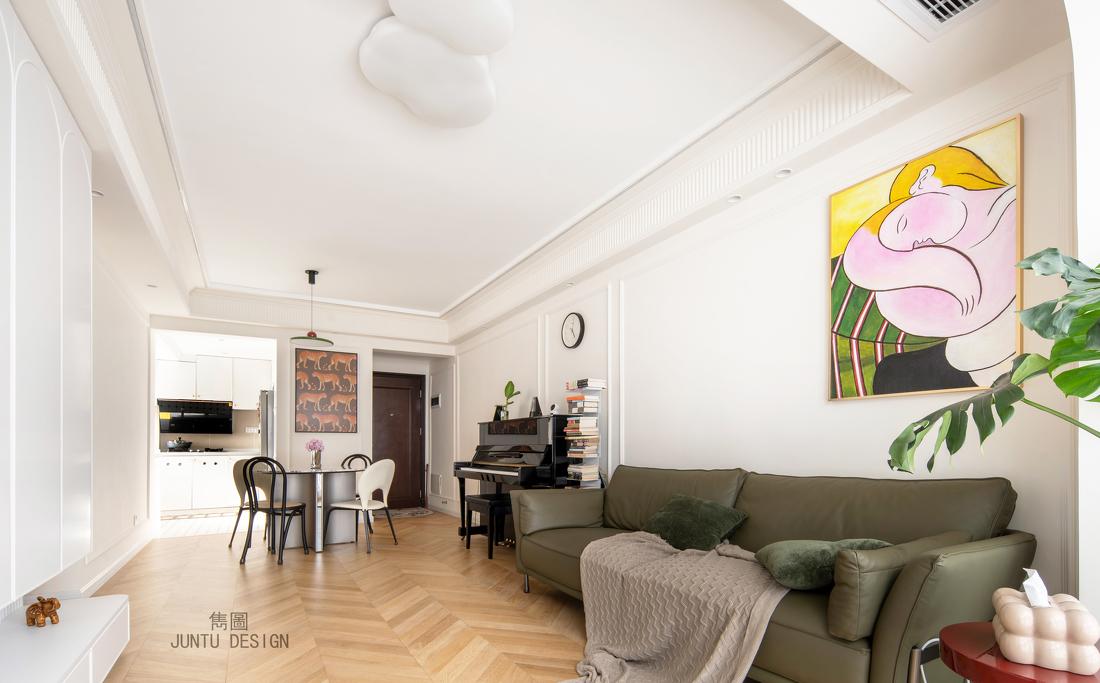 90㎡轻法式精装升级广州番禺祈福名都丨中国广州-3