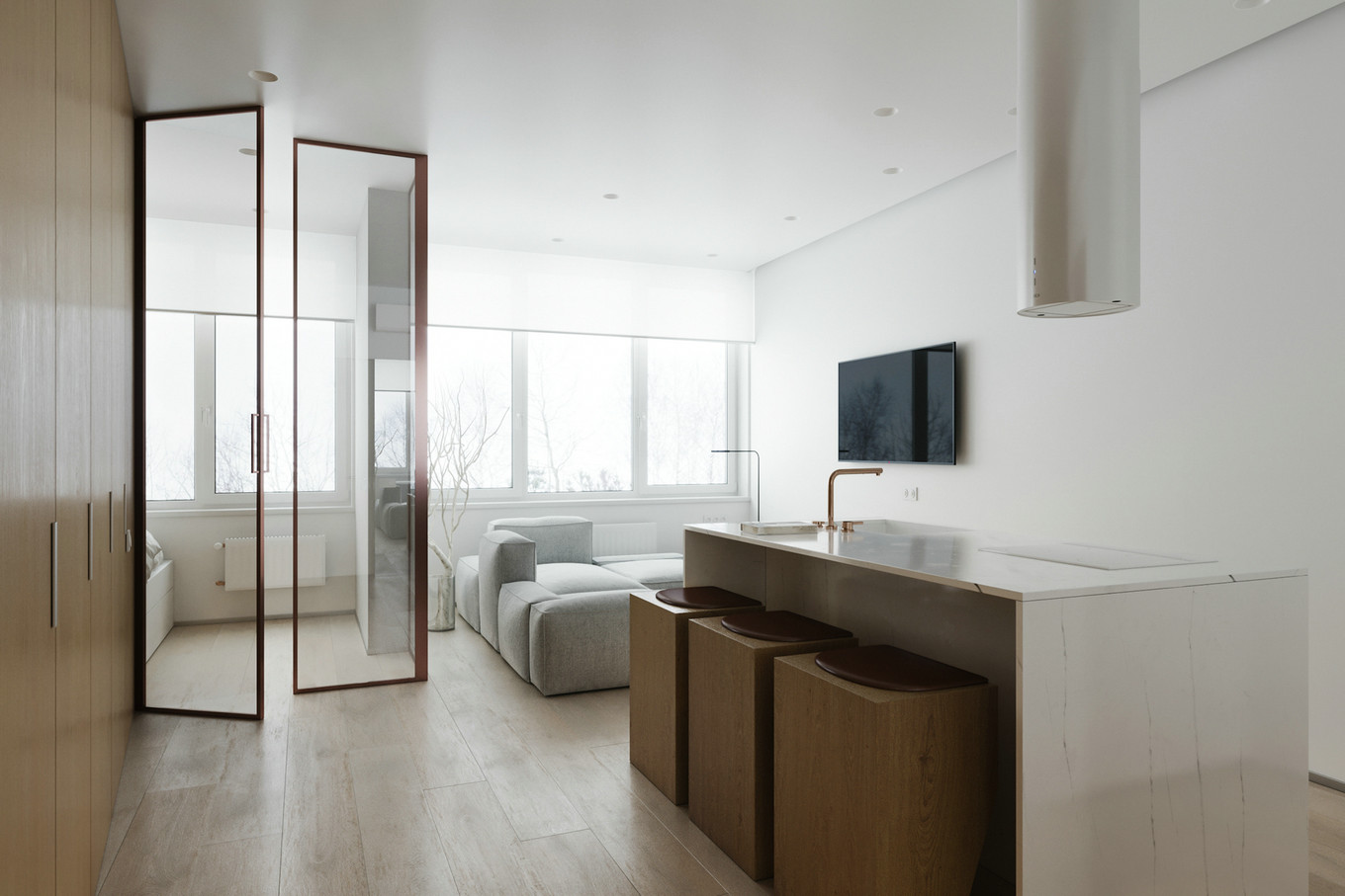 简约风木质空间，舒适自然的人居环境-8