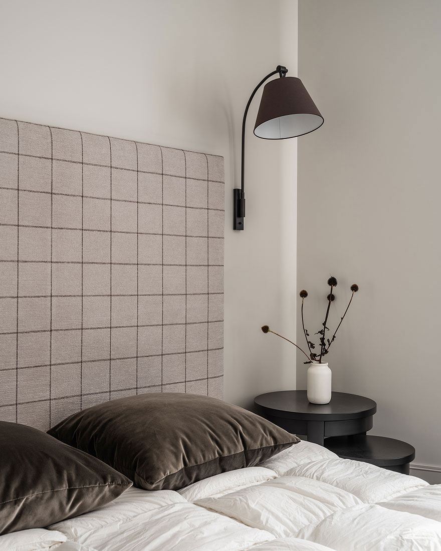 莫斯科时尚公寓 | 中性色调与柔和对比的完美结合-13