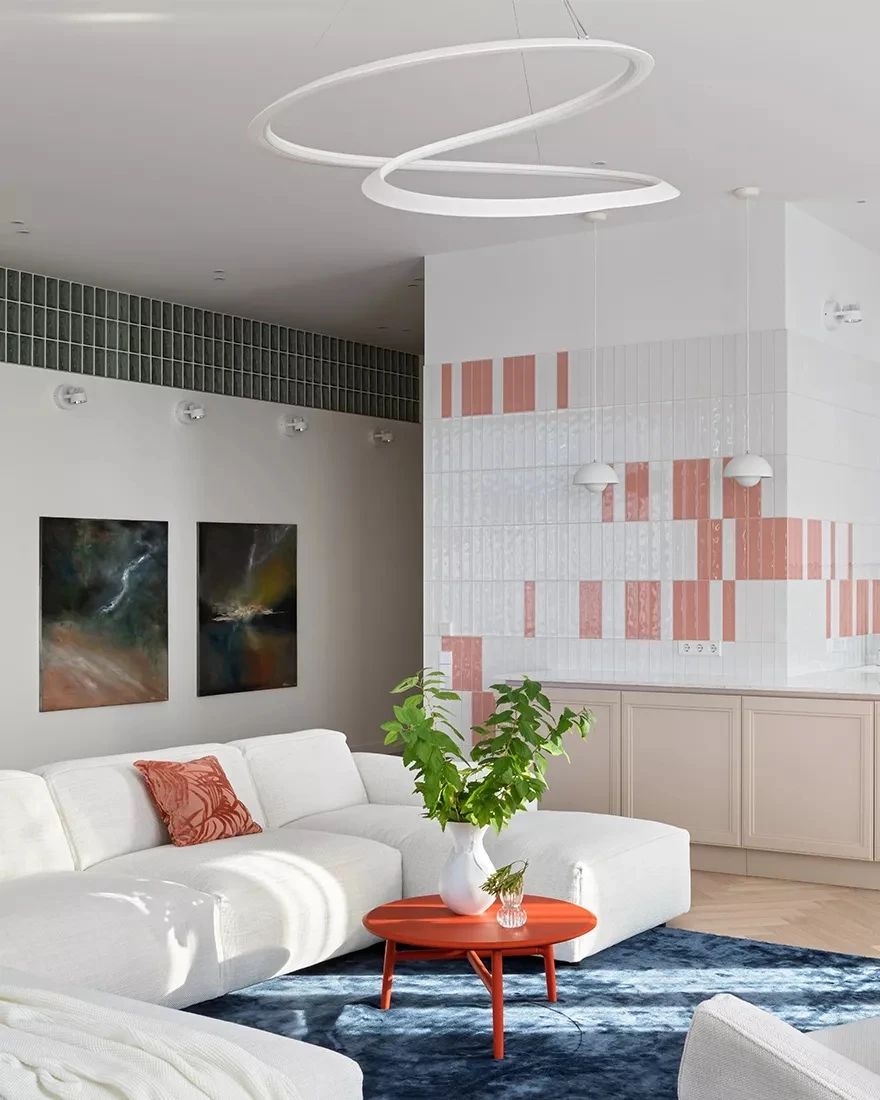 顶层公寓室内设计丨Студия ILEDA-5