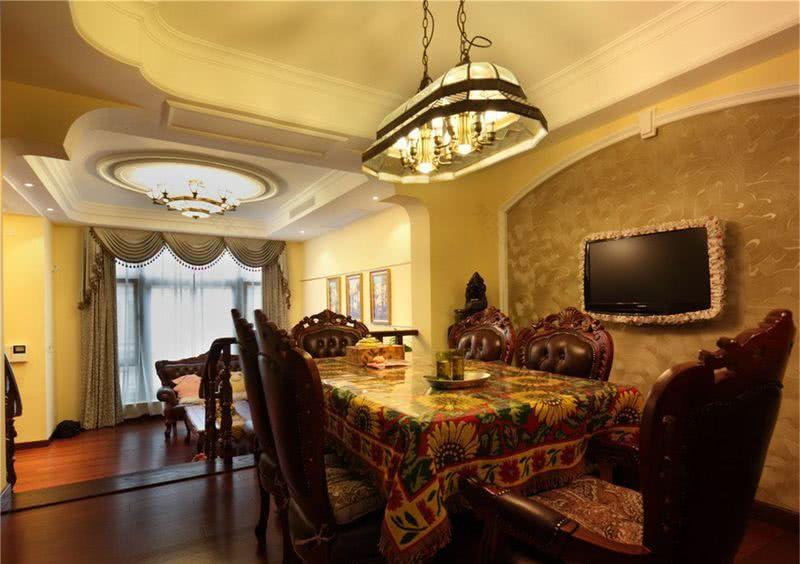 南郊中华园美式别墅风格设计实景展示-9