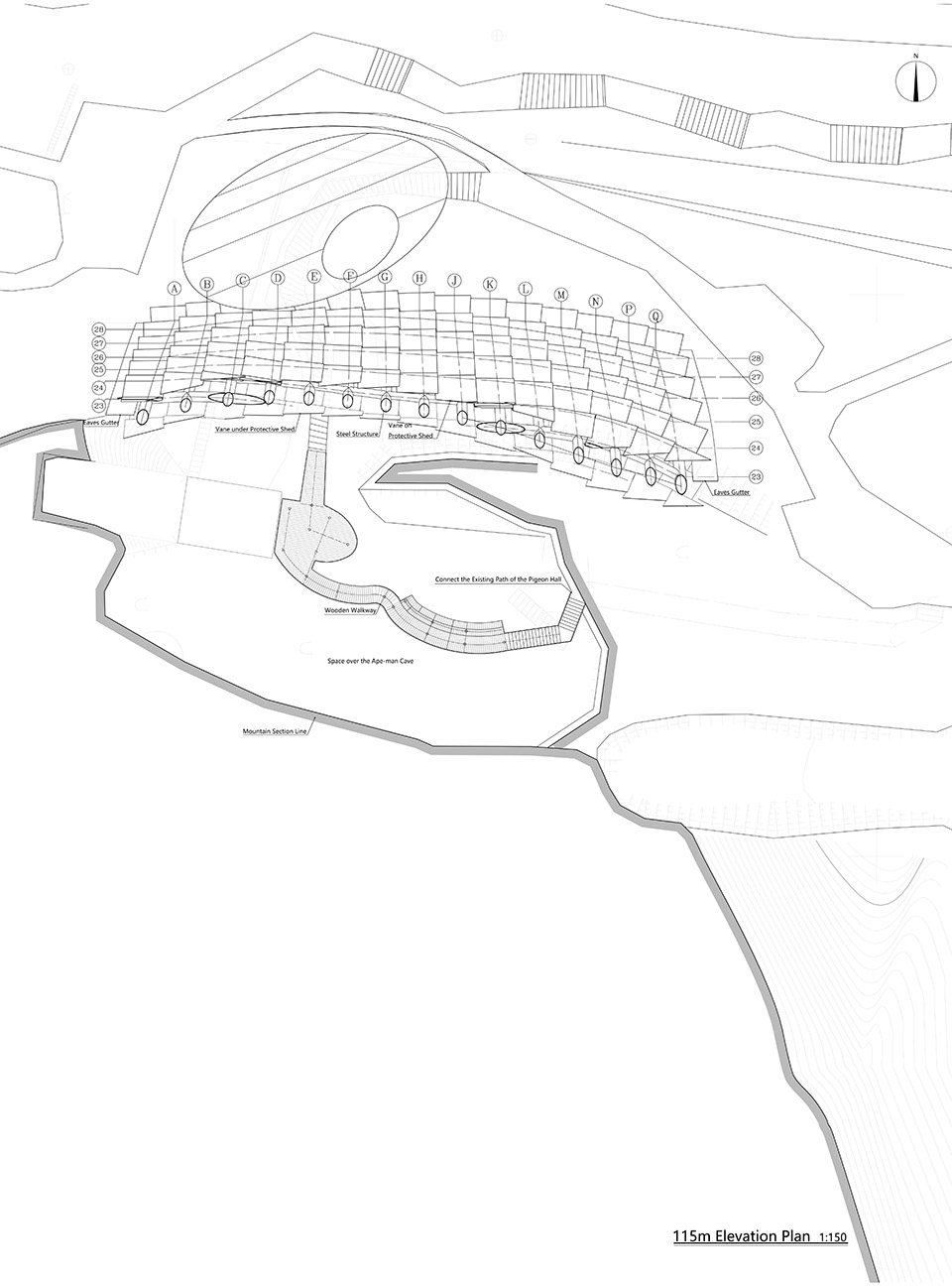 北京周口店遗址第1地点(猿人洞)保护建筑丨中国北京丨清华大学建筑设计研究院-66