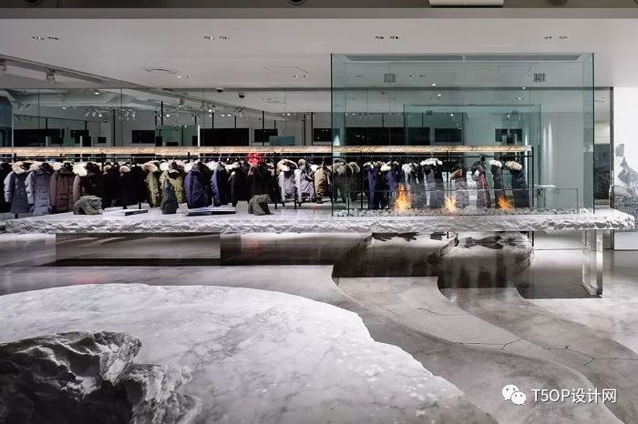 东京CANADA GOOSE羽绒服专卖店设计-8