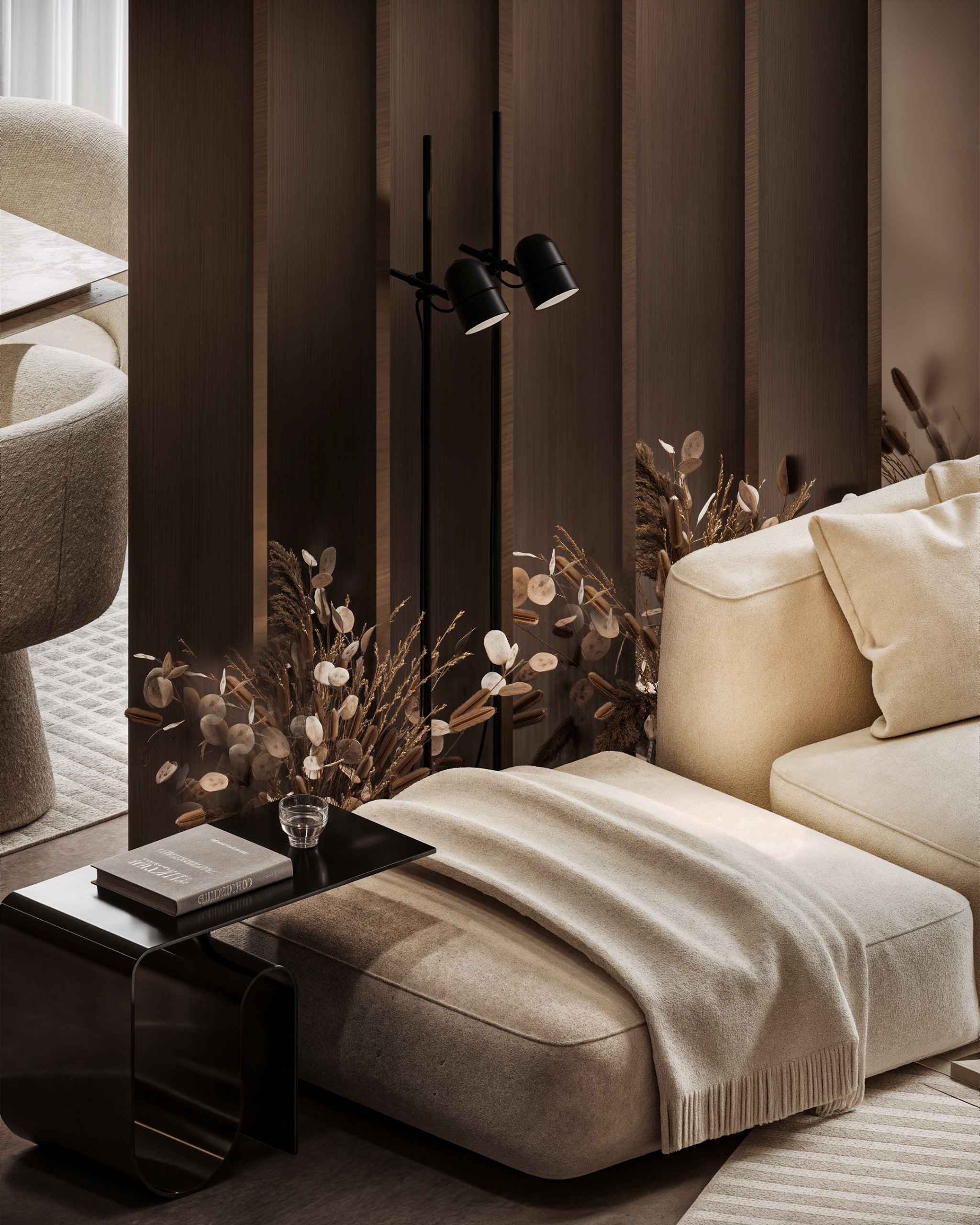 THE TIMELESS LOUNGE: WHERE NEUTRALS MEET MODERN LUXURY-4