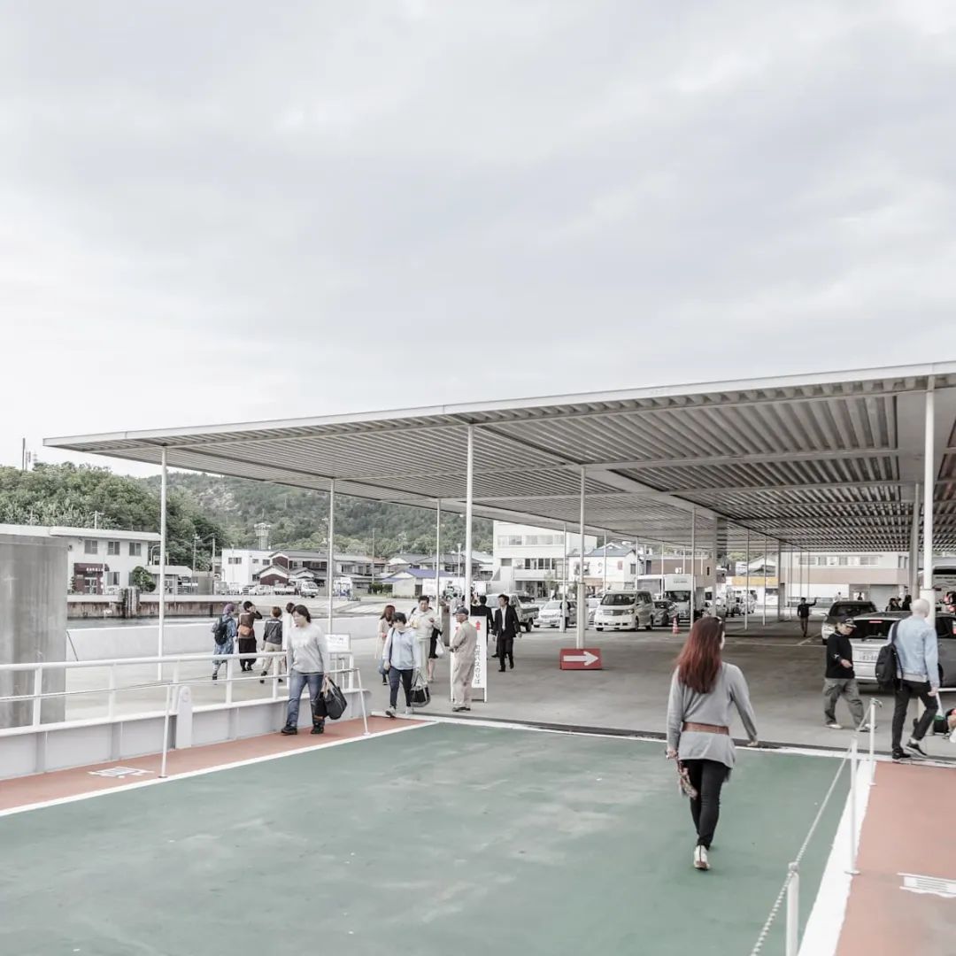 直岛客運碼頭（海之驛站直島）丨日本香川丨SANAA（妹島和世,西澤立衛事务所）-16