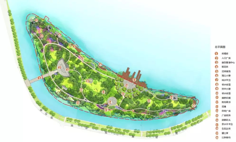 桂林漓江洲岛生态修复 | 绿色共生，重构人与自然和谐空间-39