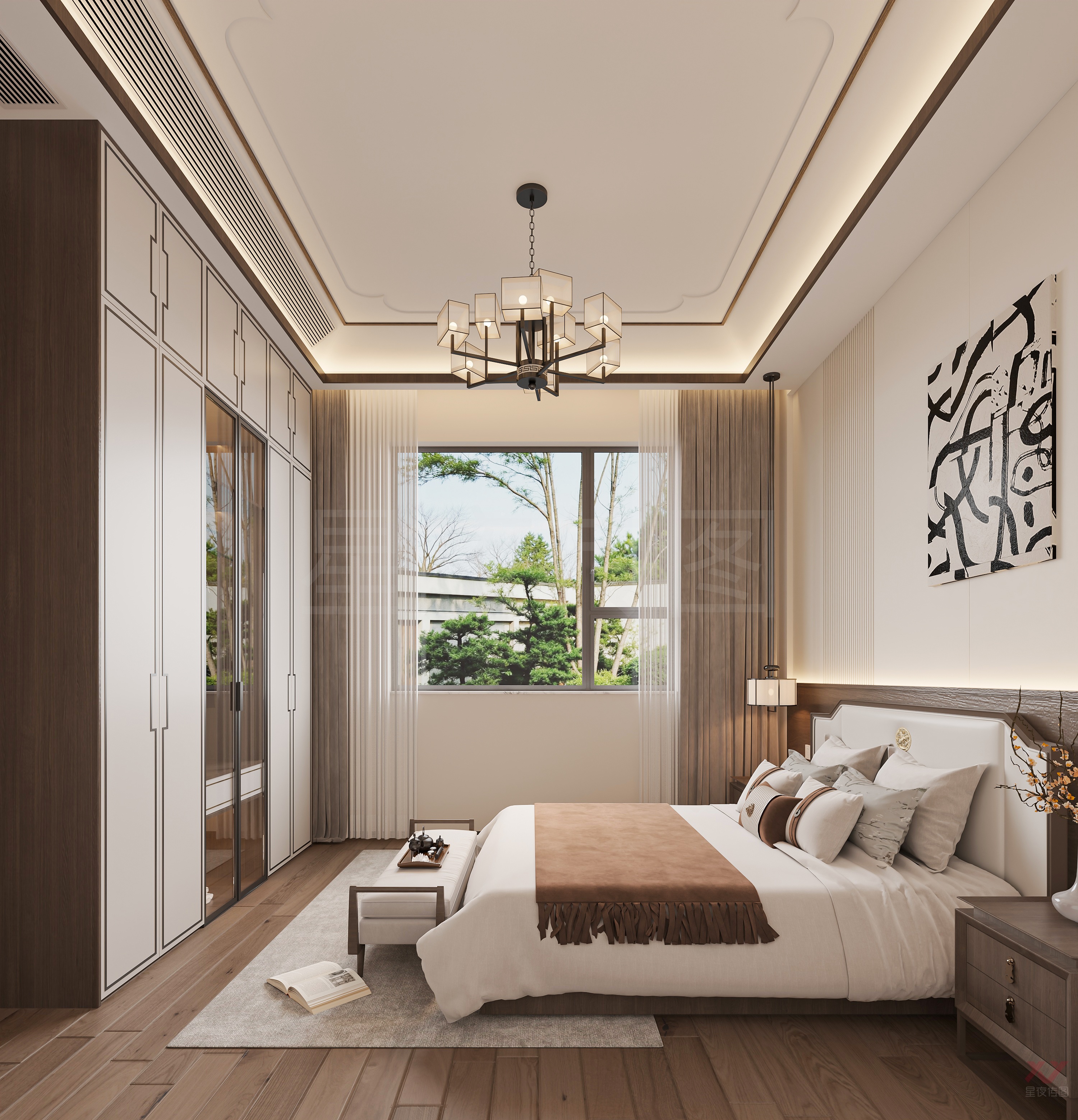 新中式别墅设计，美到骨子里的细腻与优雅-1