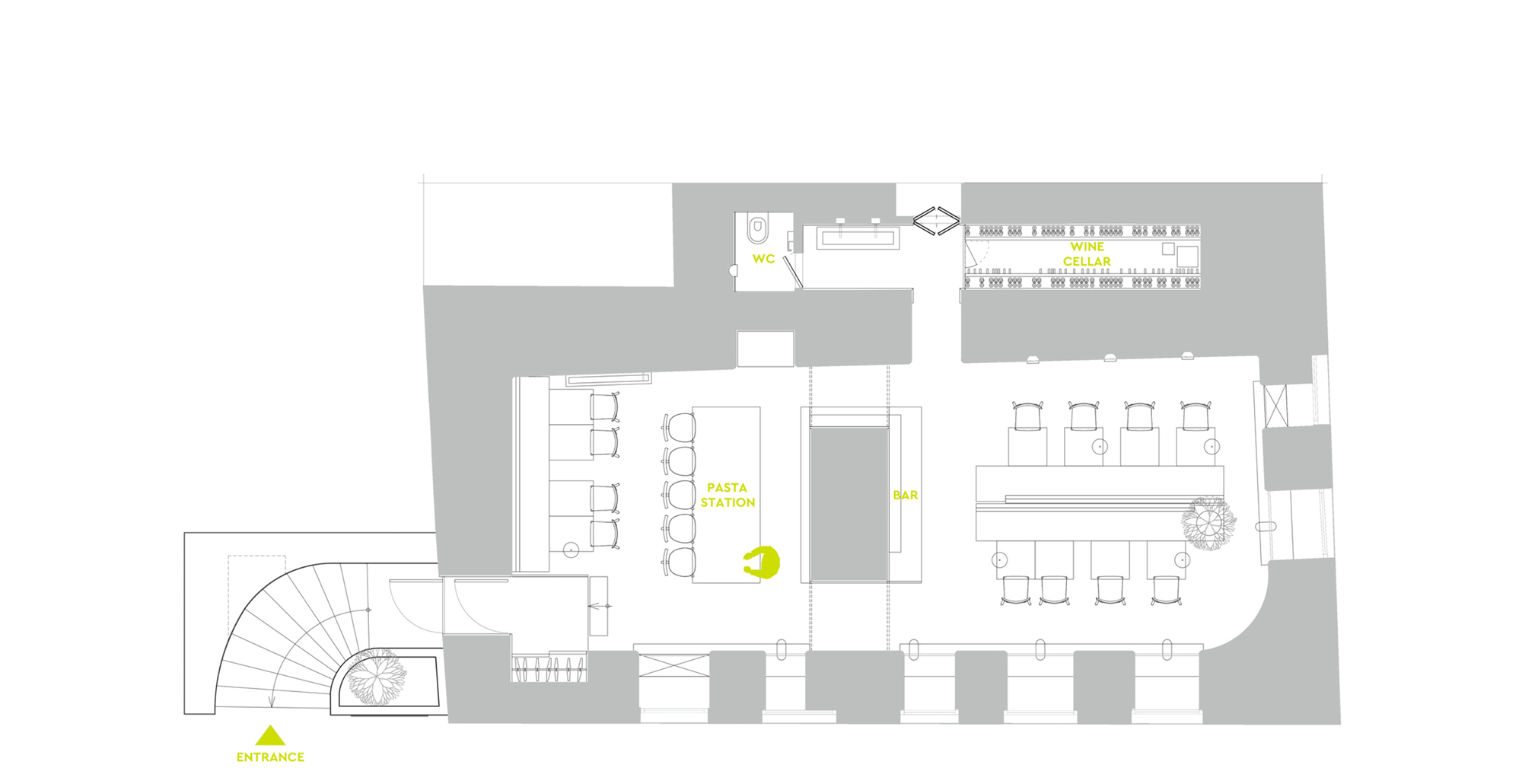 Osteria Betulla 餐厅丨俄罗斯圣彼得堡丨DA bureau-45