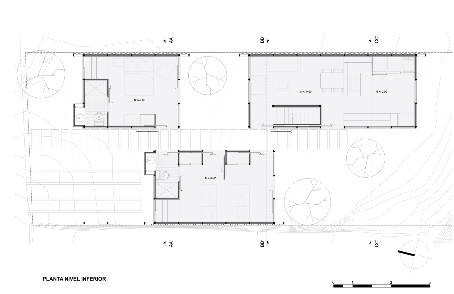 三宅一体的绿色别墅丨哥斯达黎加丨YUSO-22