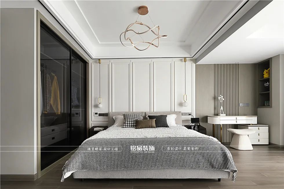 现代轻奢大跃层丨铭品装饰-39