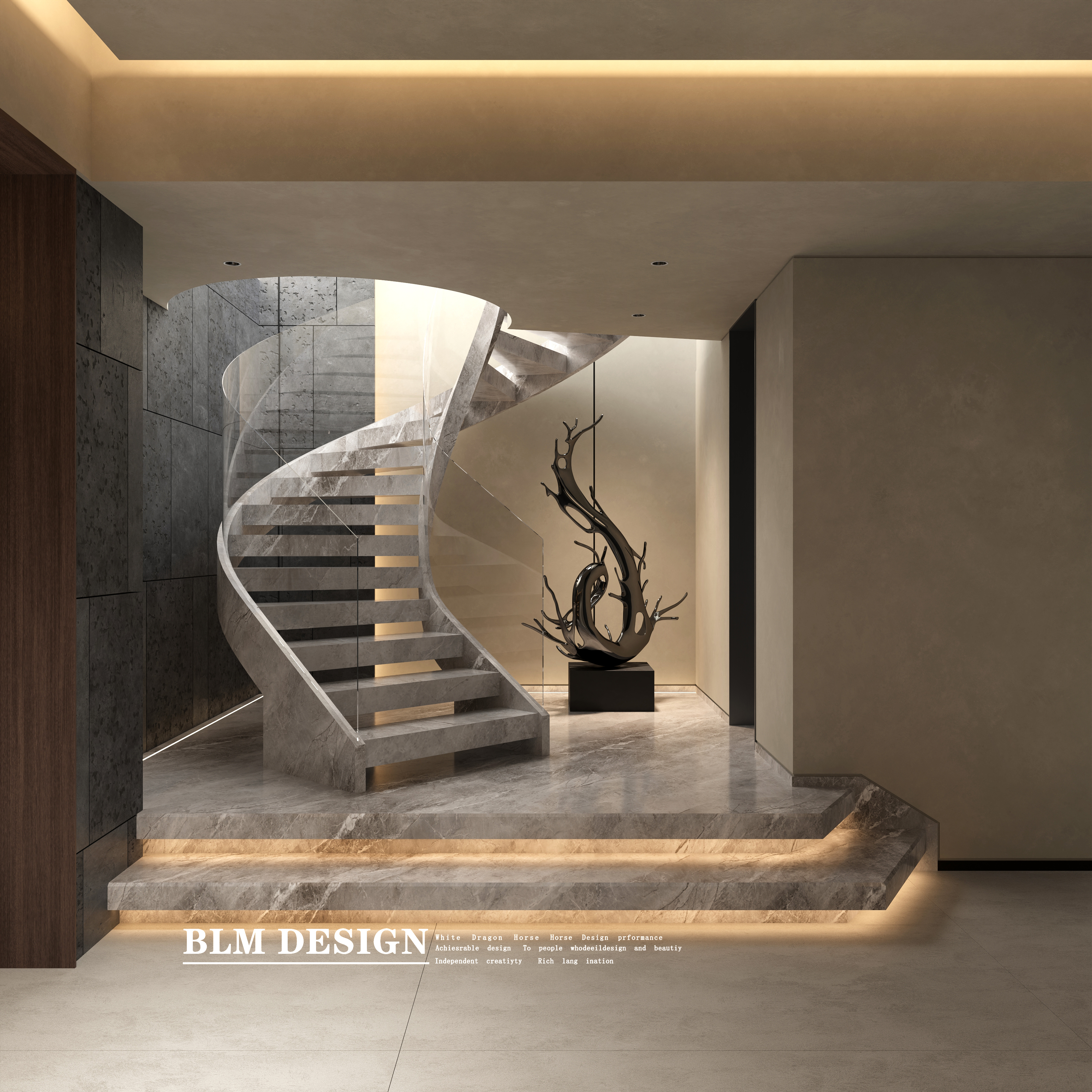 会所-白龙马效果图-6