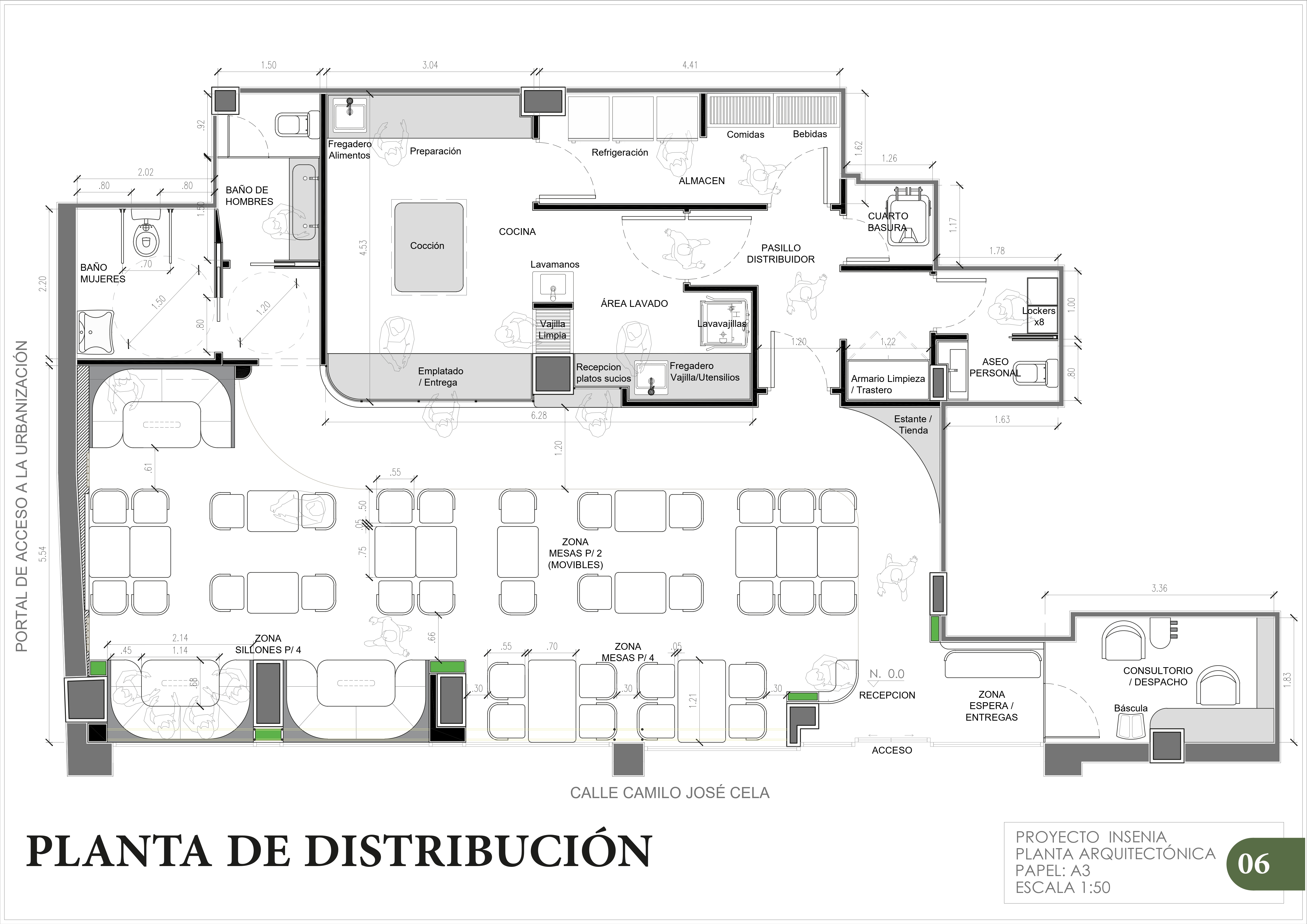 ANTEPROYECTO - Restaurante en Las Rozas-1