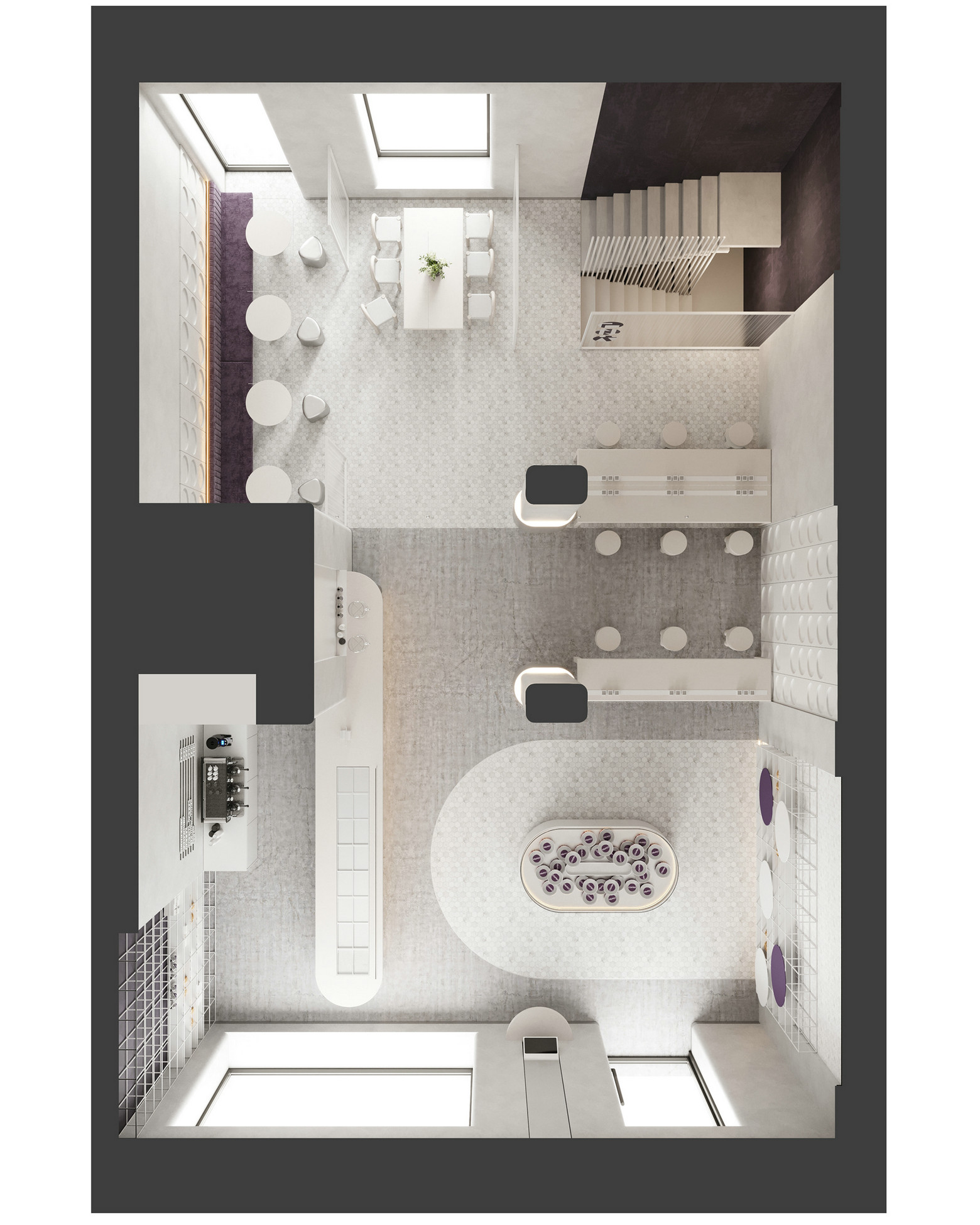 暖白色系 咖啡店&甜品店-11