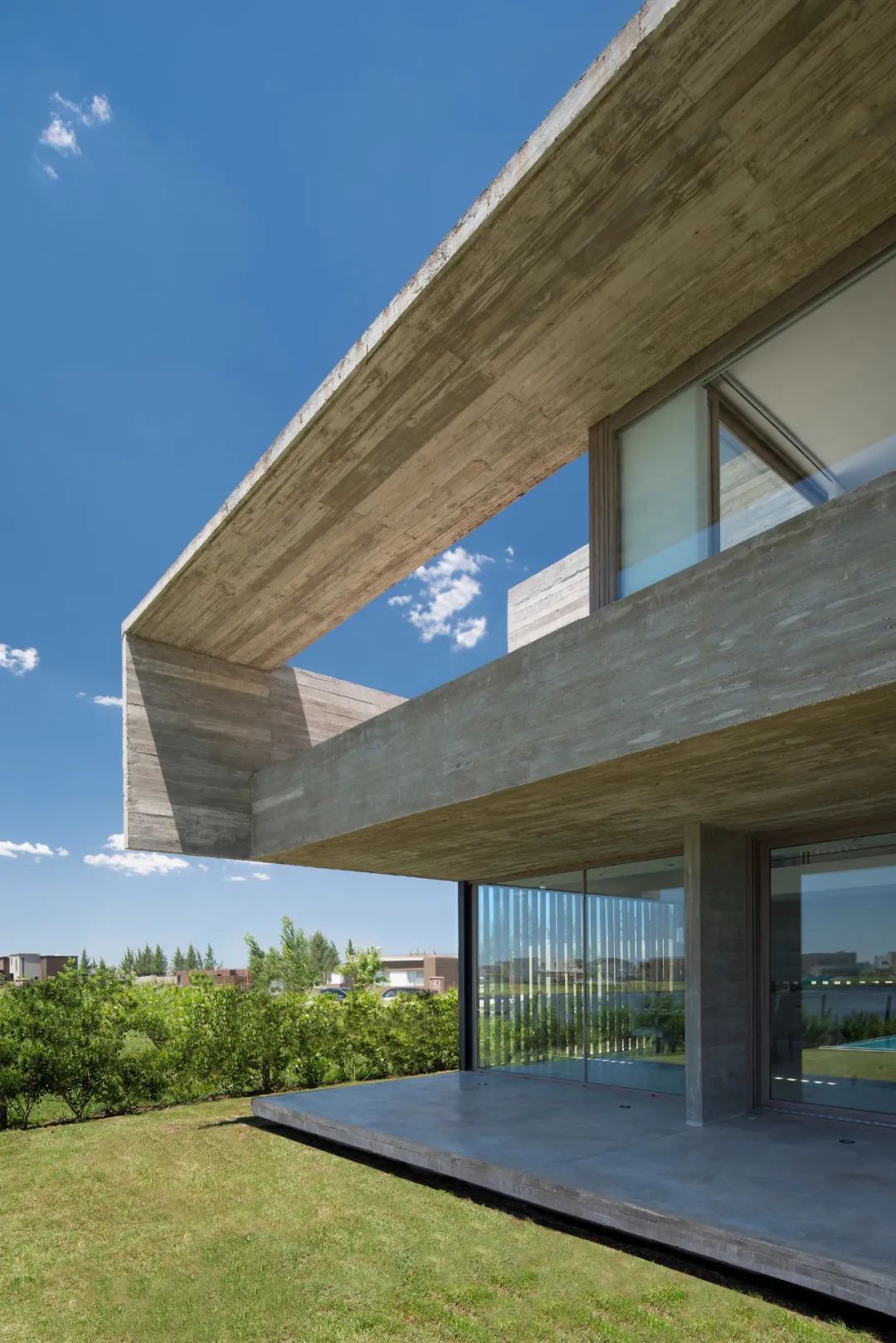 阿根廷自然纯粹清水混凝土住宅设计-60