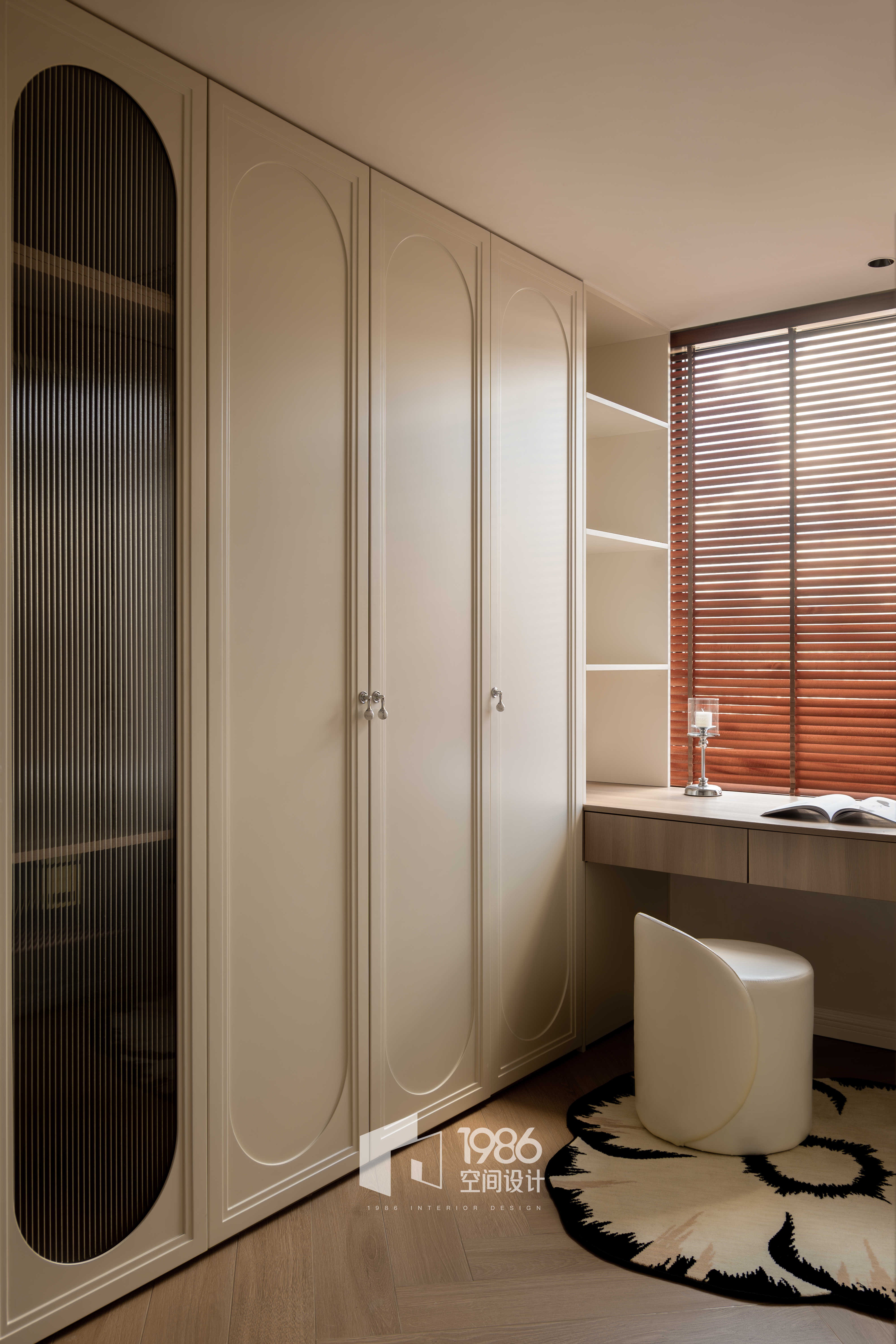 180㎡自带电影感的轻法式之家丨中国长沙丨1986空间设计-31