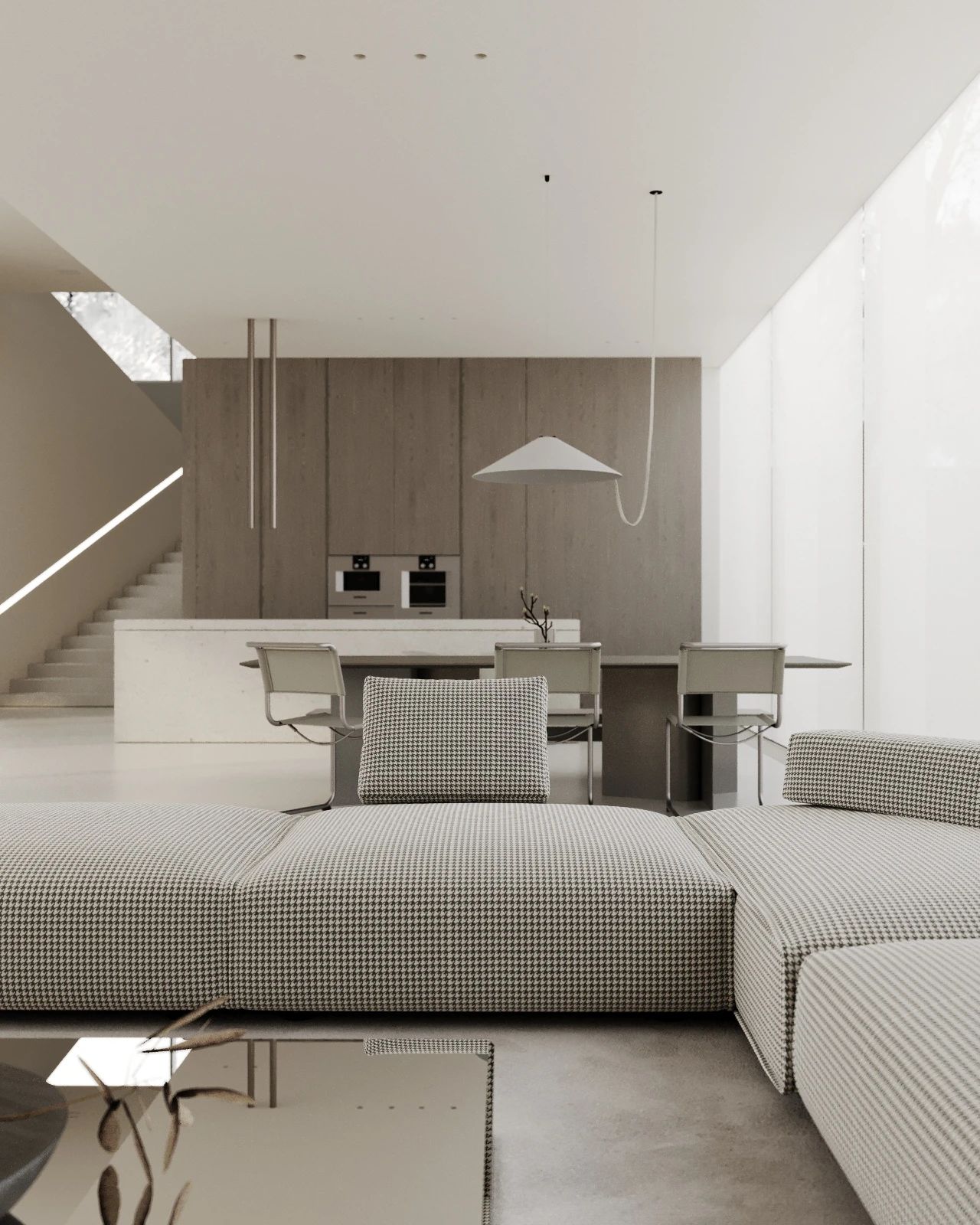 莫斯科地区豪华简约小屋丨俄罗斯莫斯科丨NUMÉRO A,,ATELIER D’INTERIEUR-22