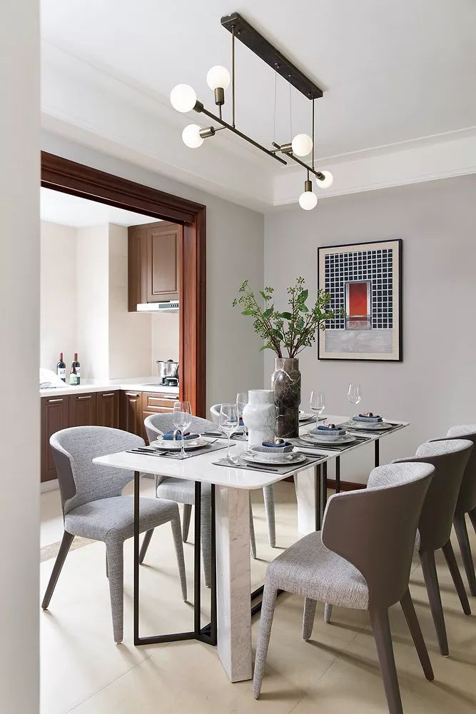 融创襄阳滨江一号样板房 | 现代时尚的国际范空间-12