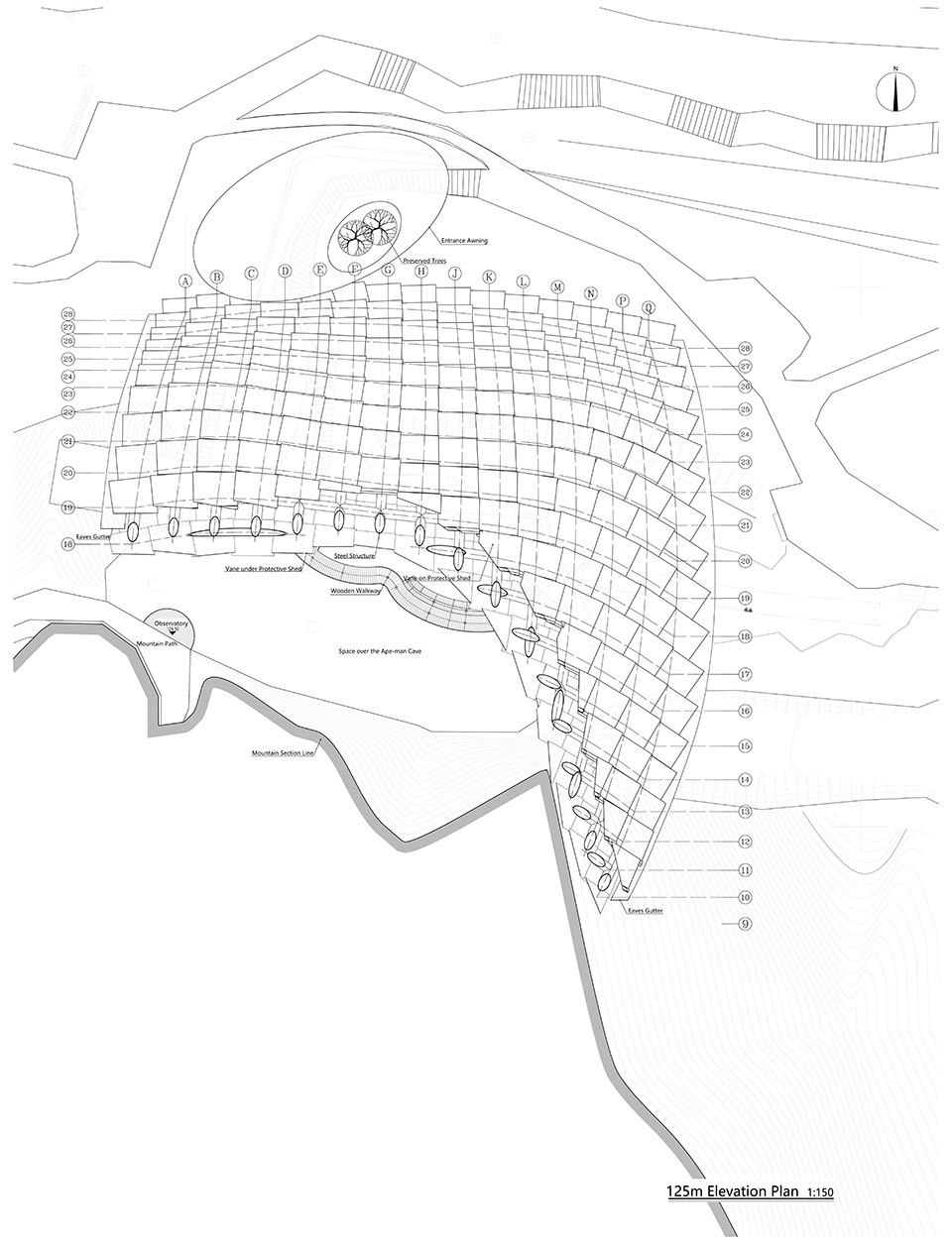 北京周口店遗址第1地点(猿人洞)保护建筑丨中国北京丨清华大学建筑设计研究院-64