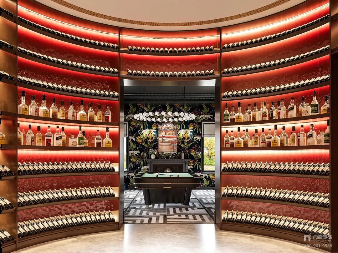 法式浪漫别墅设计丨中国上海丨上海尚层别墅装饰-48