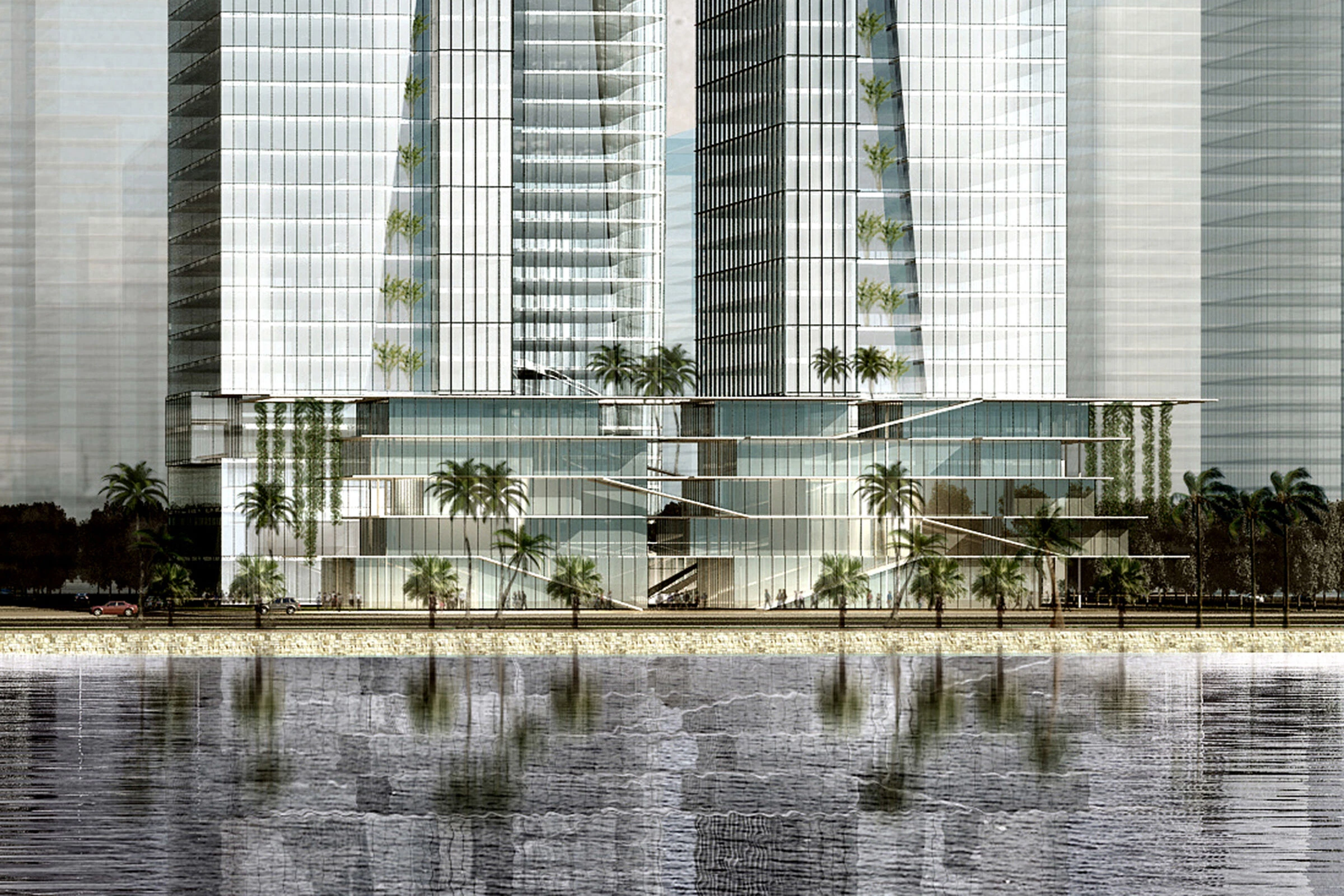 深圳湾恒大中心丨中国深圳丨Saltans Architects-8