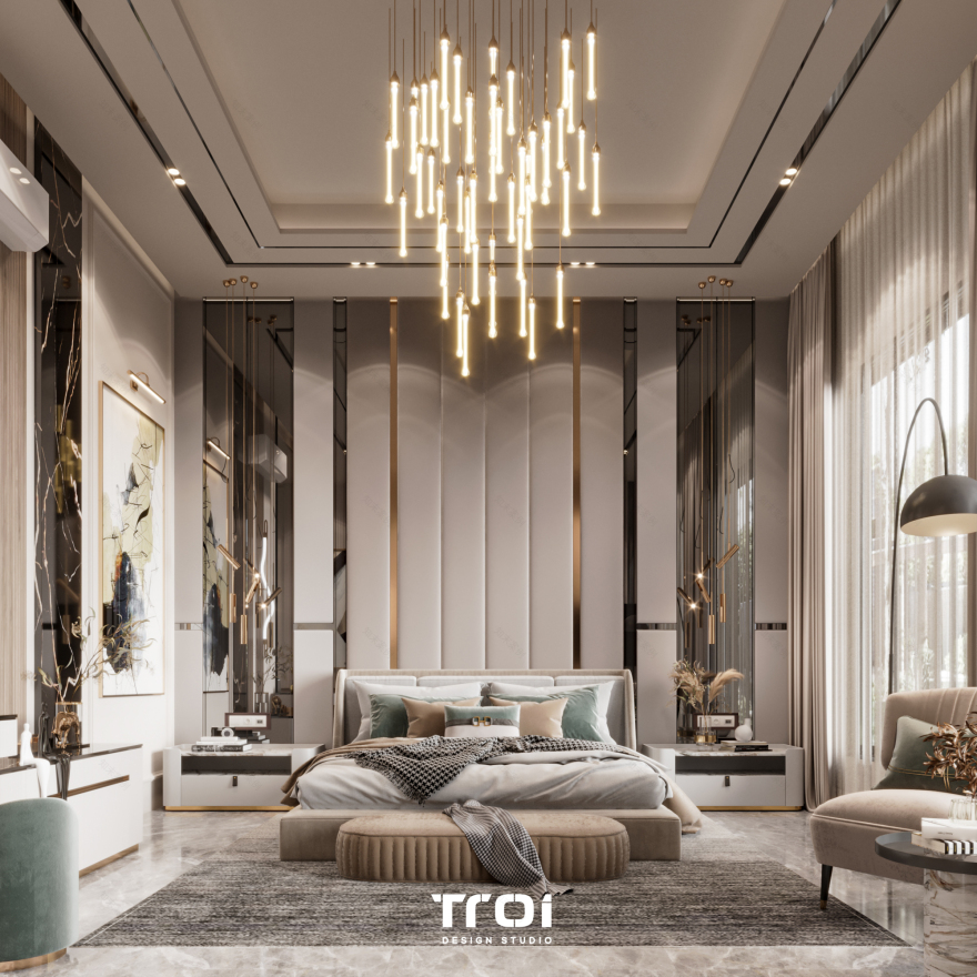 主卧室丨Troi Design Studio-20
