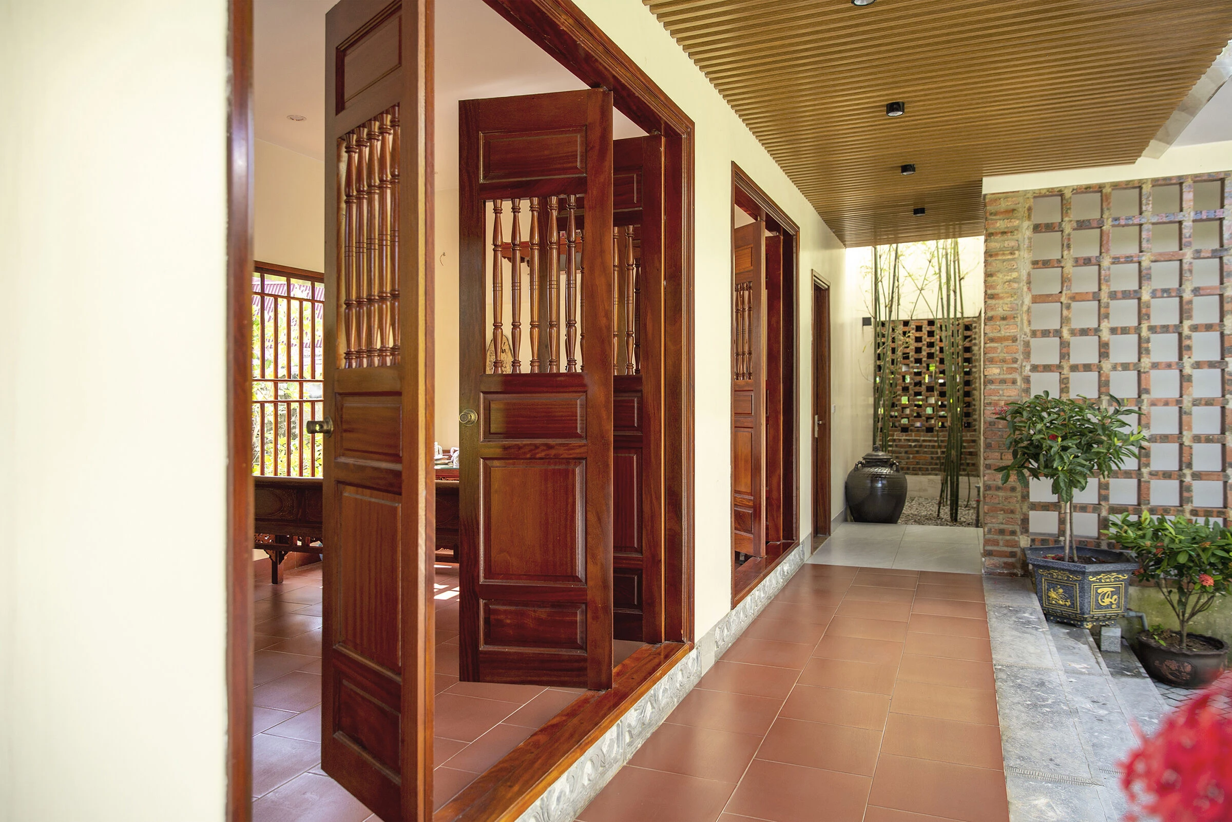 T3 House · 传统与现代相融合的乡村住宅设计丨越南丨ecmo architect-8