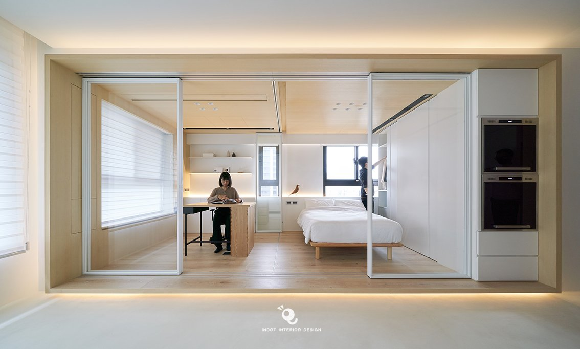 板桥 15 坪小宅弹性空间设计丨虫点子创意设计-15